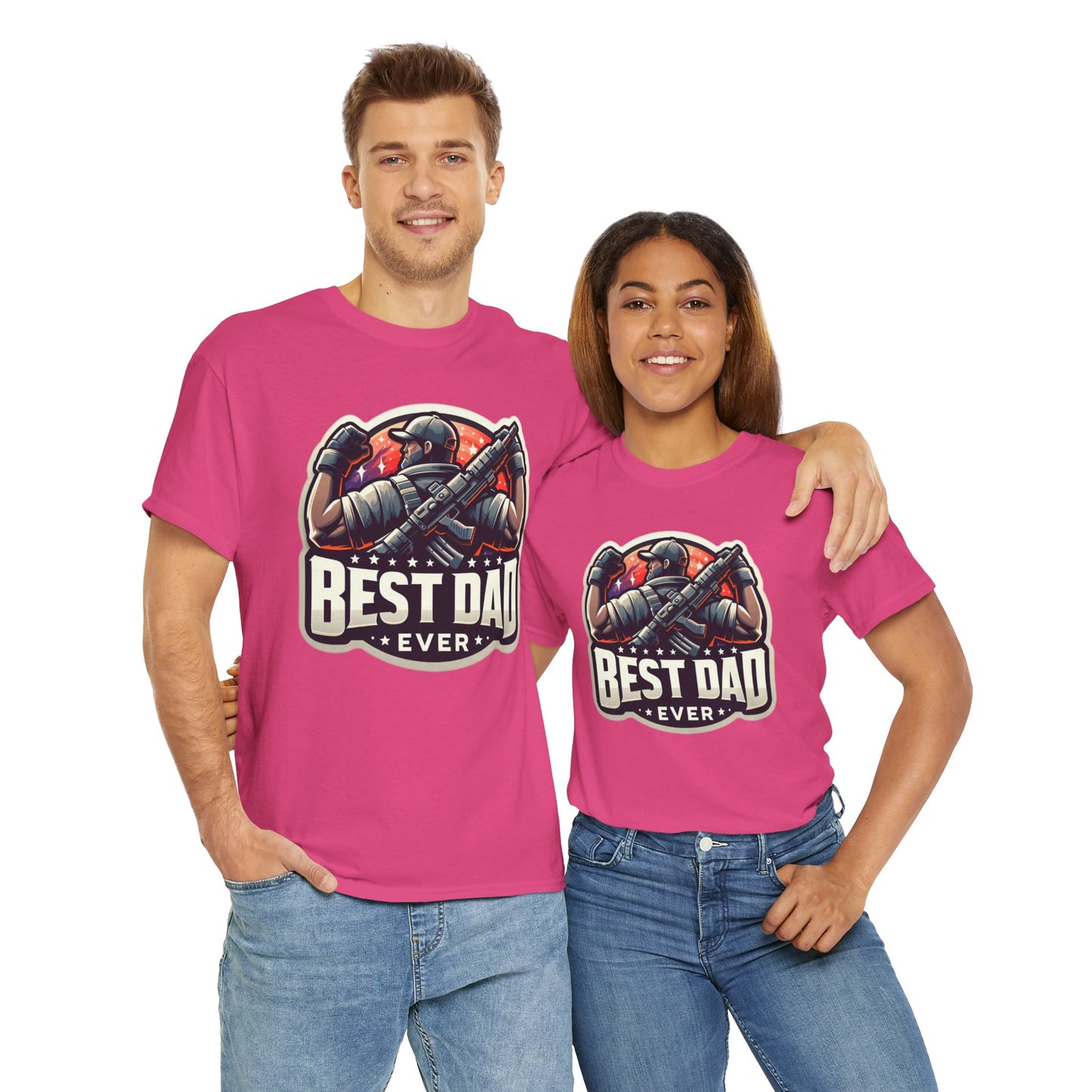 Best Dad Ever Unisex Heavy Cotton Tee