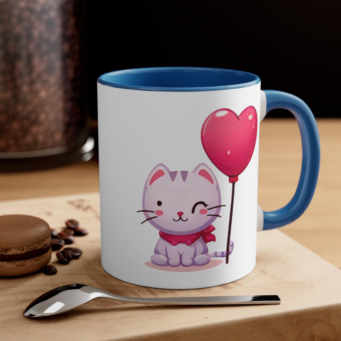 Kitten with heart Mug