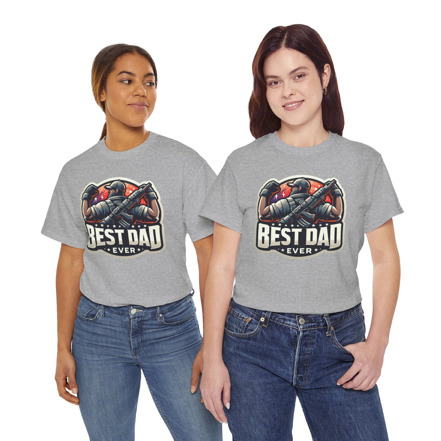 Best Dad Ever Unisex Heavy Cotton Tee