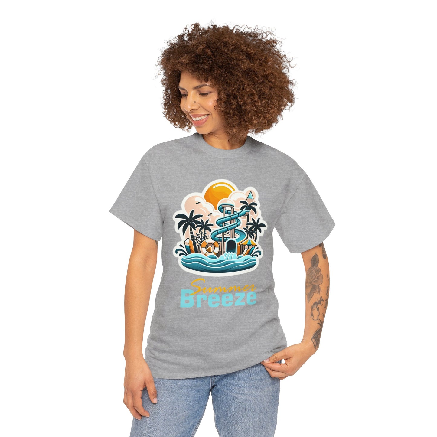 Summer Breeze Unisex Heavy Cotton Tee