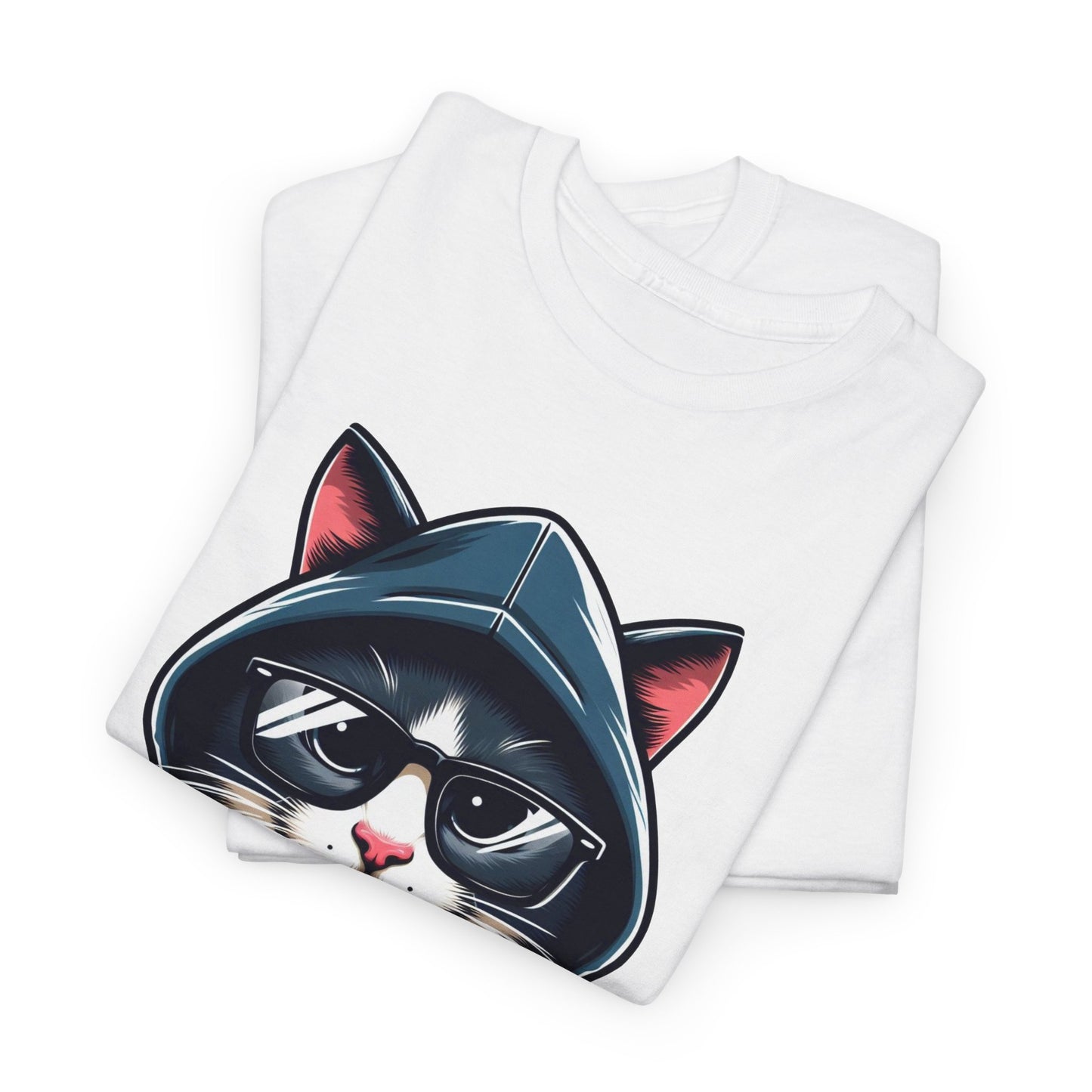 Miau hoodie 3 Unisex Heavy Cotton Tee