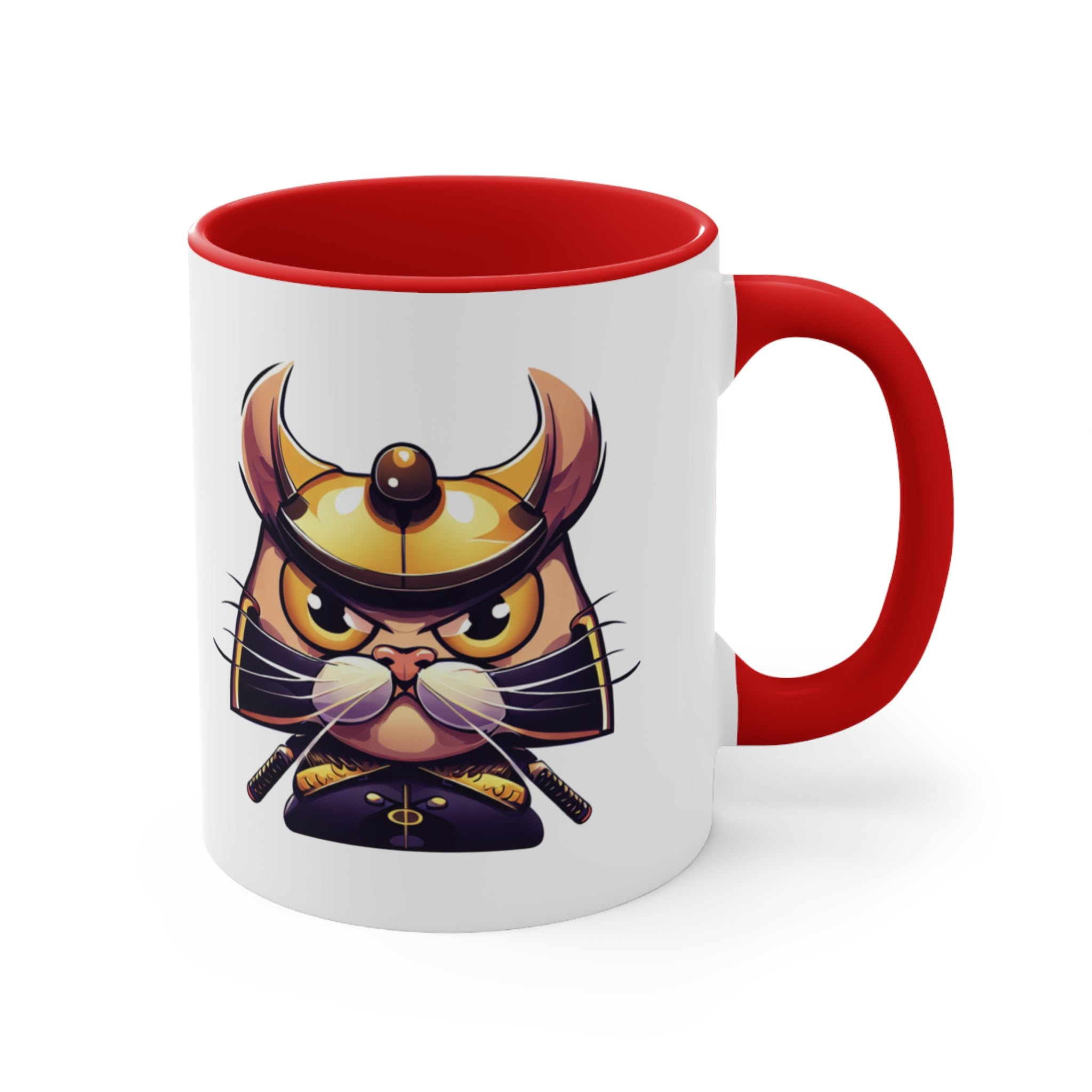 Miau Samurai Mug – creionrosu