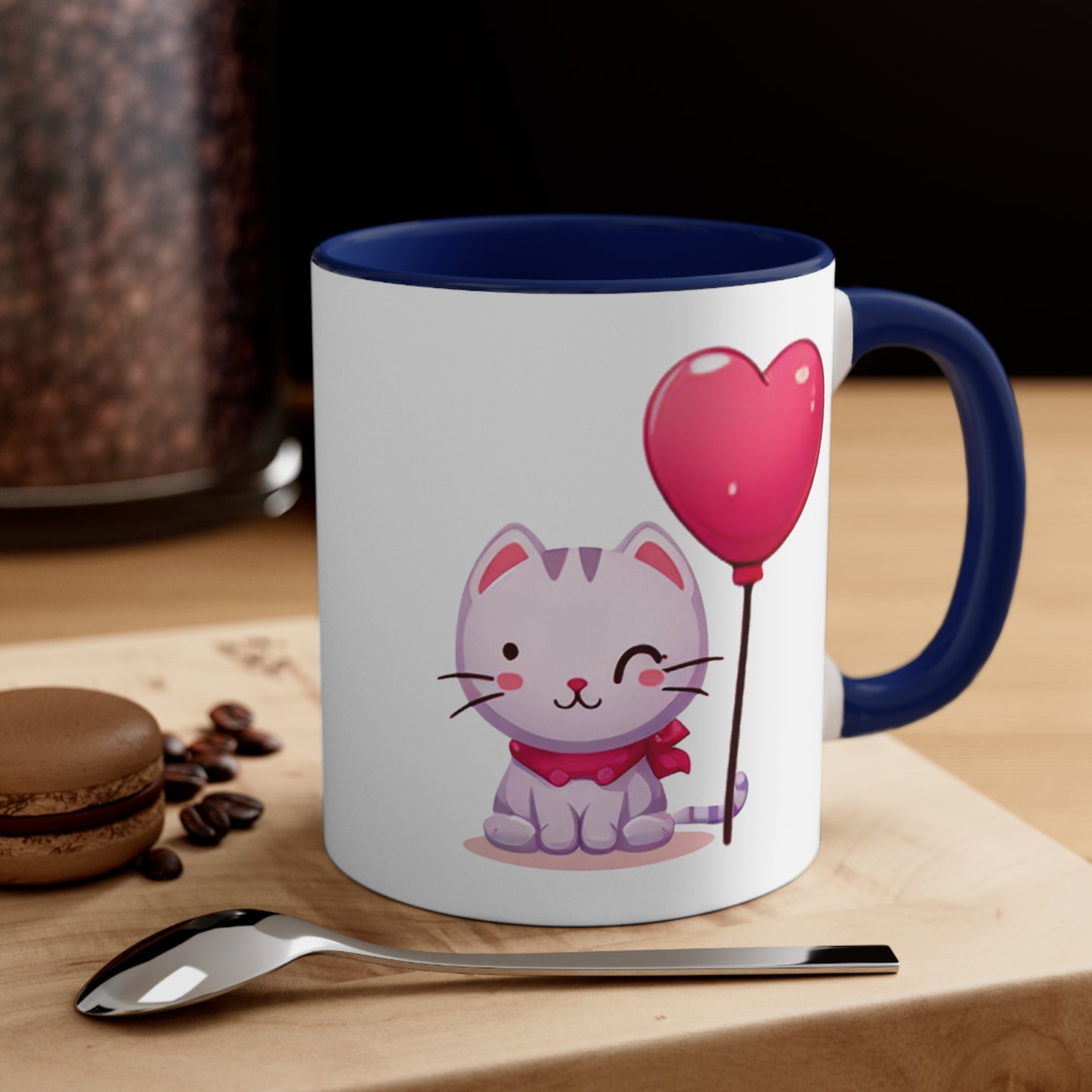 Kitten with heart Mug