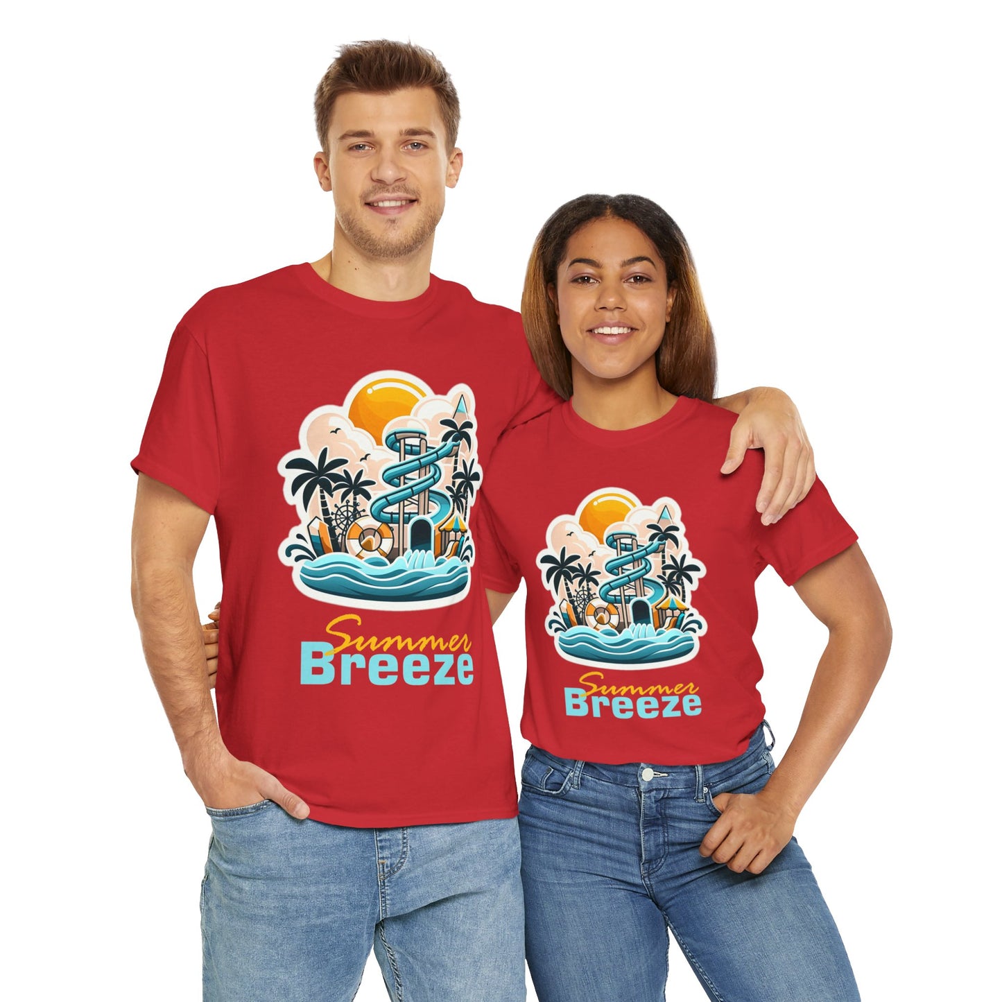 Summer Breeze Unisex Heavy Cotton Tee