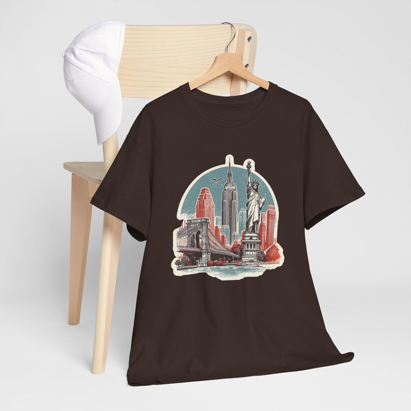 Statue of Liberty Unisex Heavy Cotton Tee