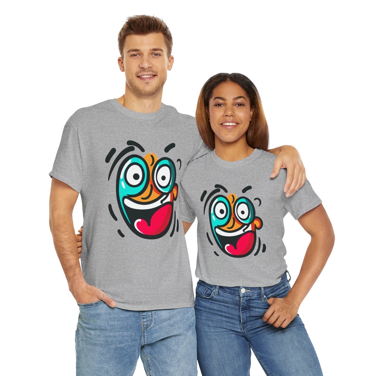 Smile Unisex Heavy Cotton Tee