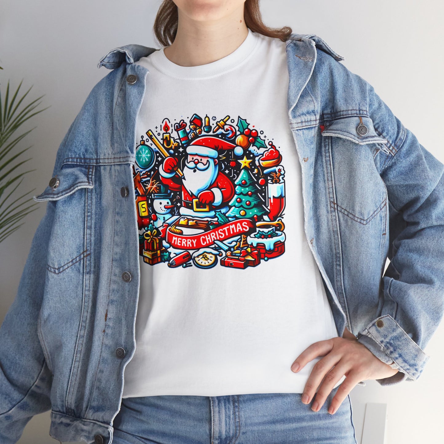 Merry Christmas 2 Unisex Heavy Cotton Tee