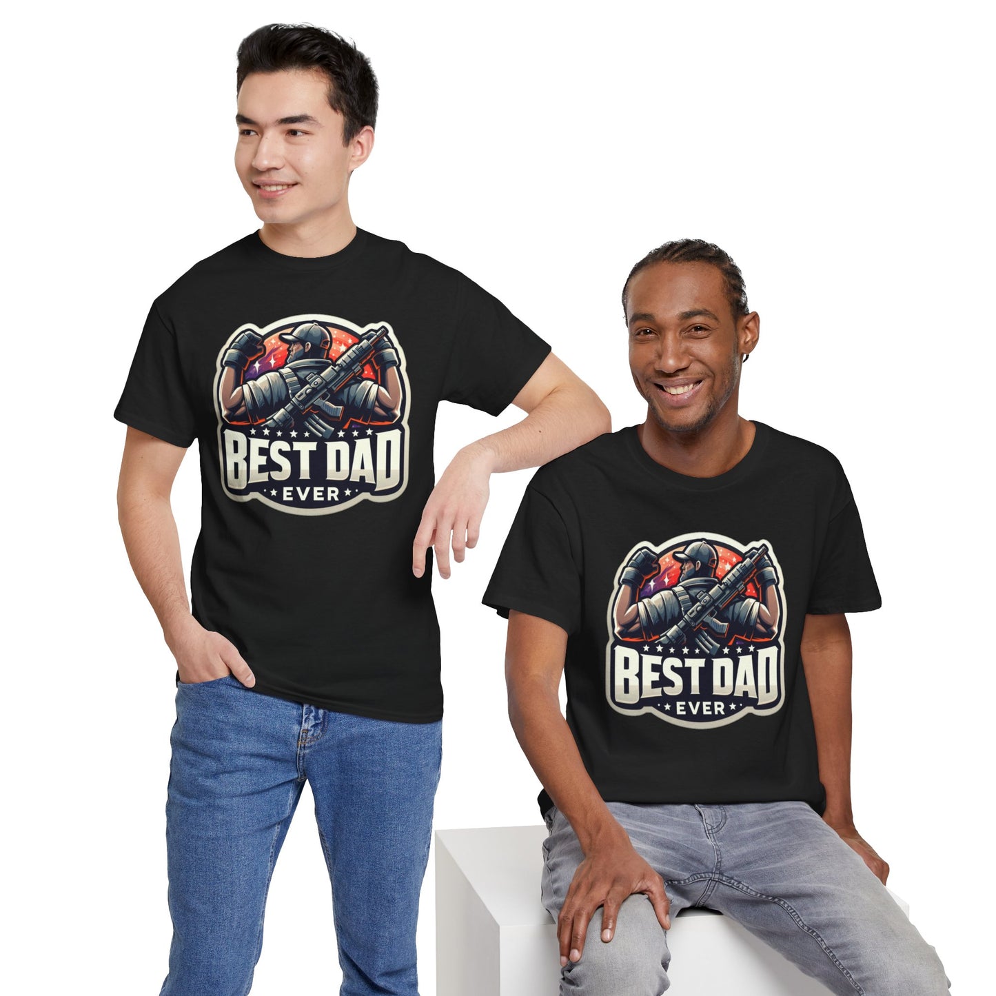 Best Dad Ever Unisex Heavy Cotton Tee