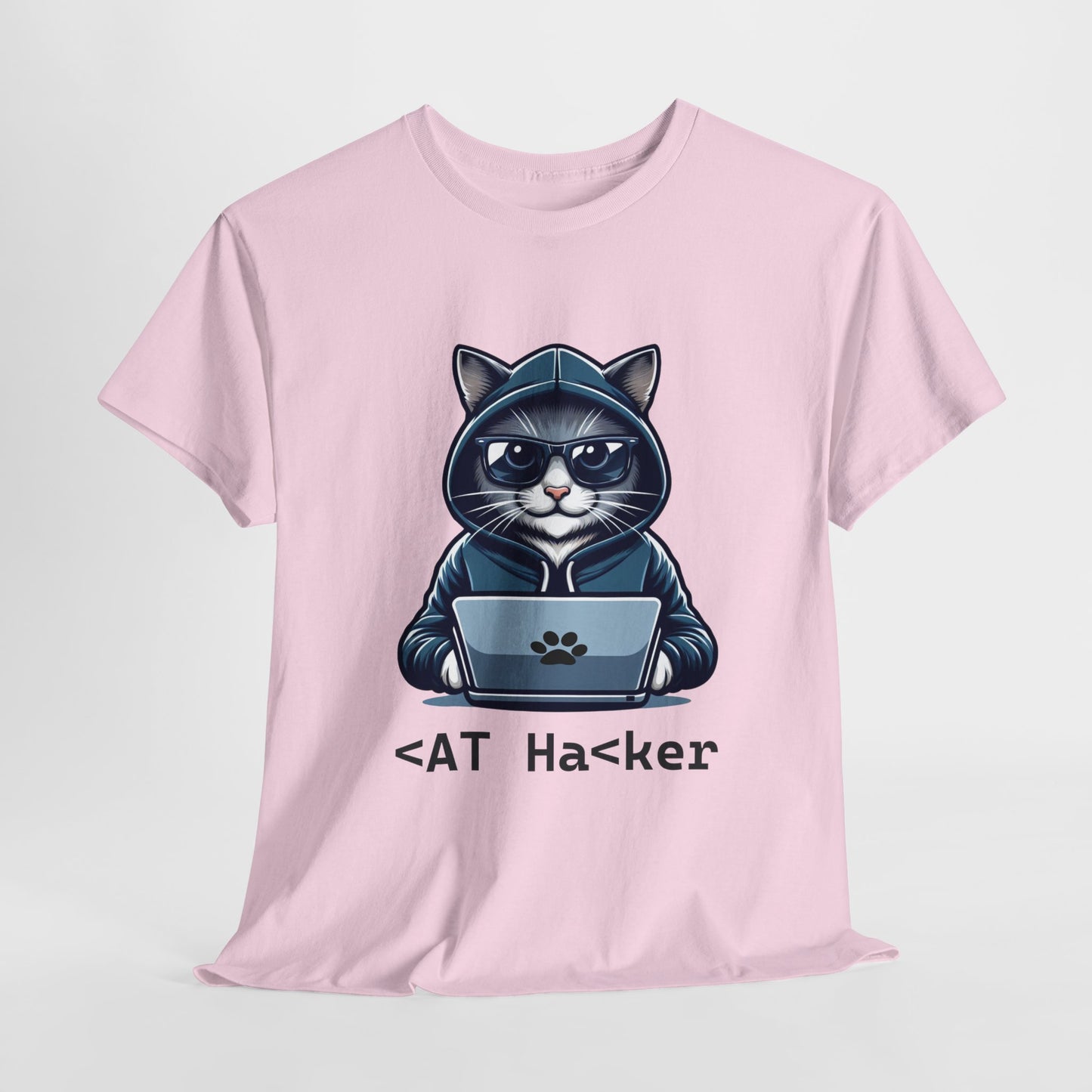 Miau Hacker Unisex Heavy Cotton Tee