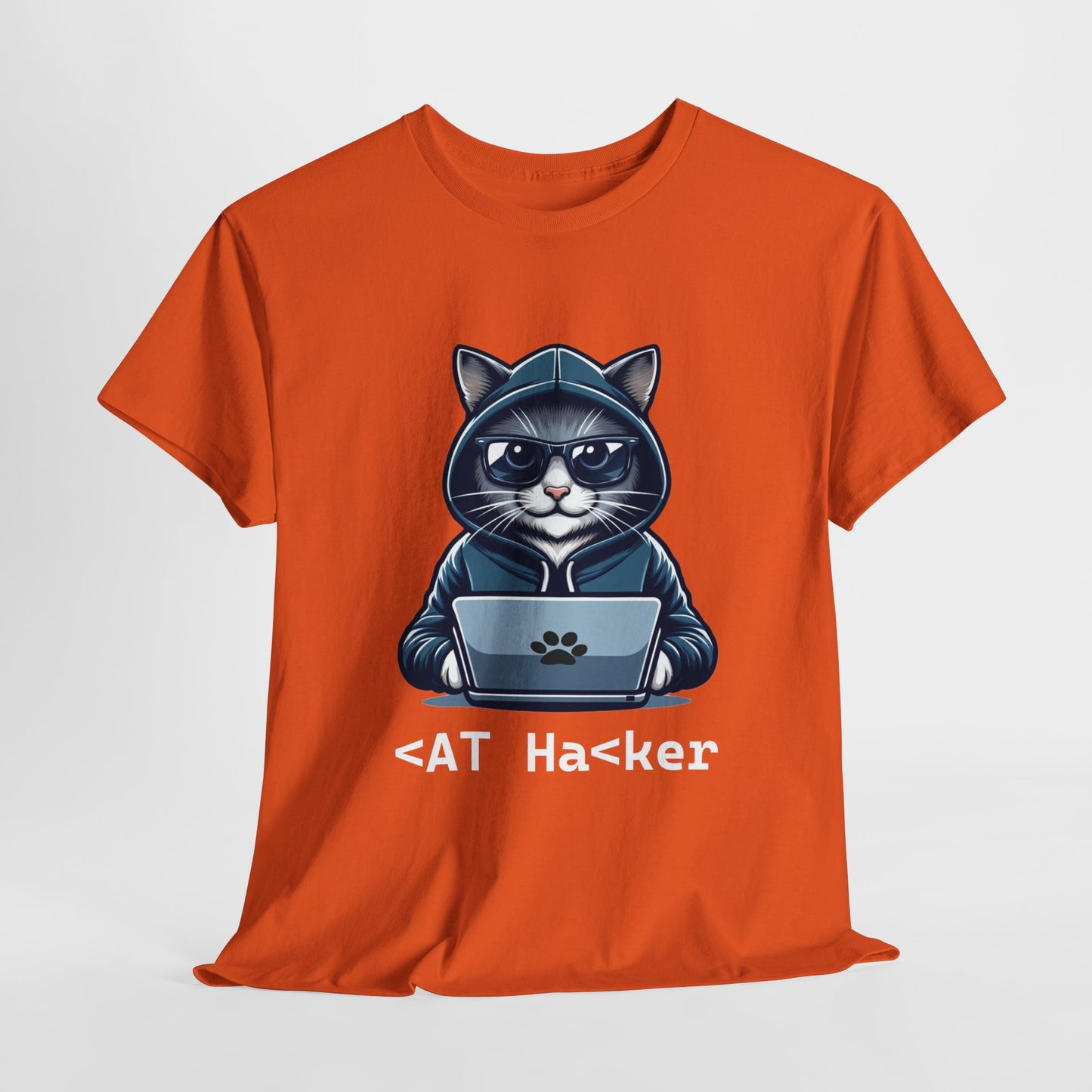 Miau Hacker Unisex Heavy Cotton Tee