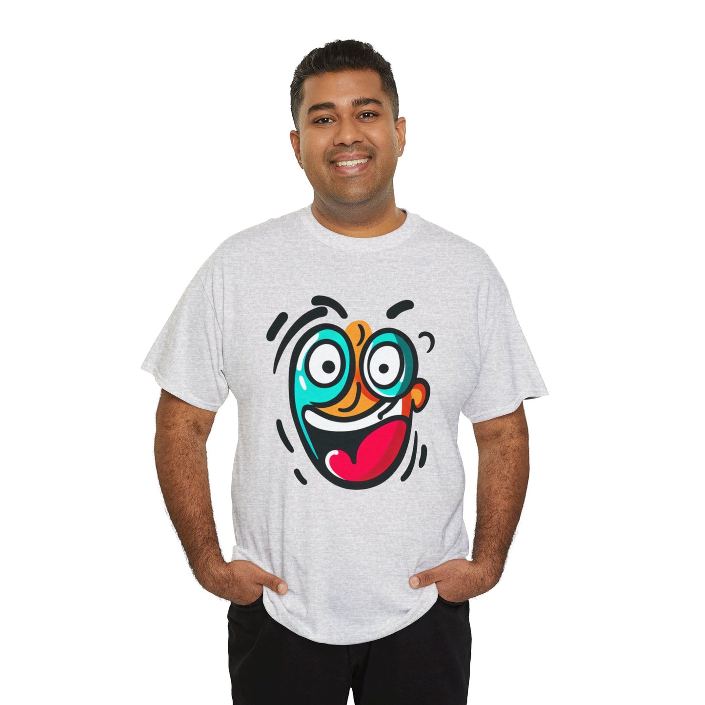 Smile Unisex Heavy Cotton Tee