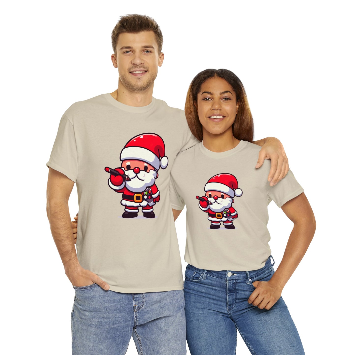 Santa Unisex Heavy Cotton Tee