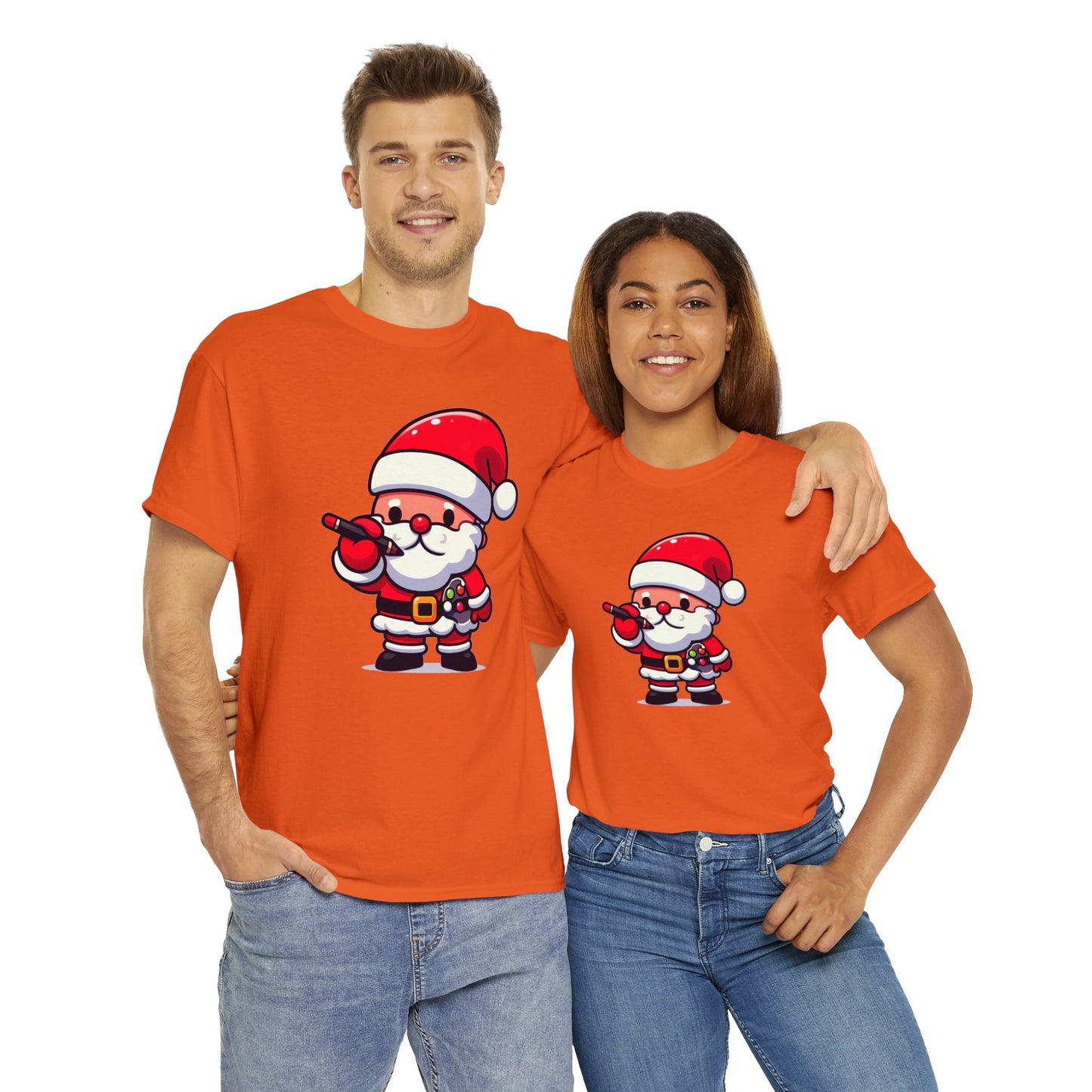 Santa Unisex Heavy Cotton Tee