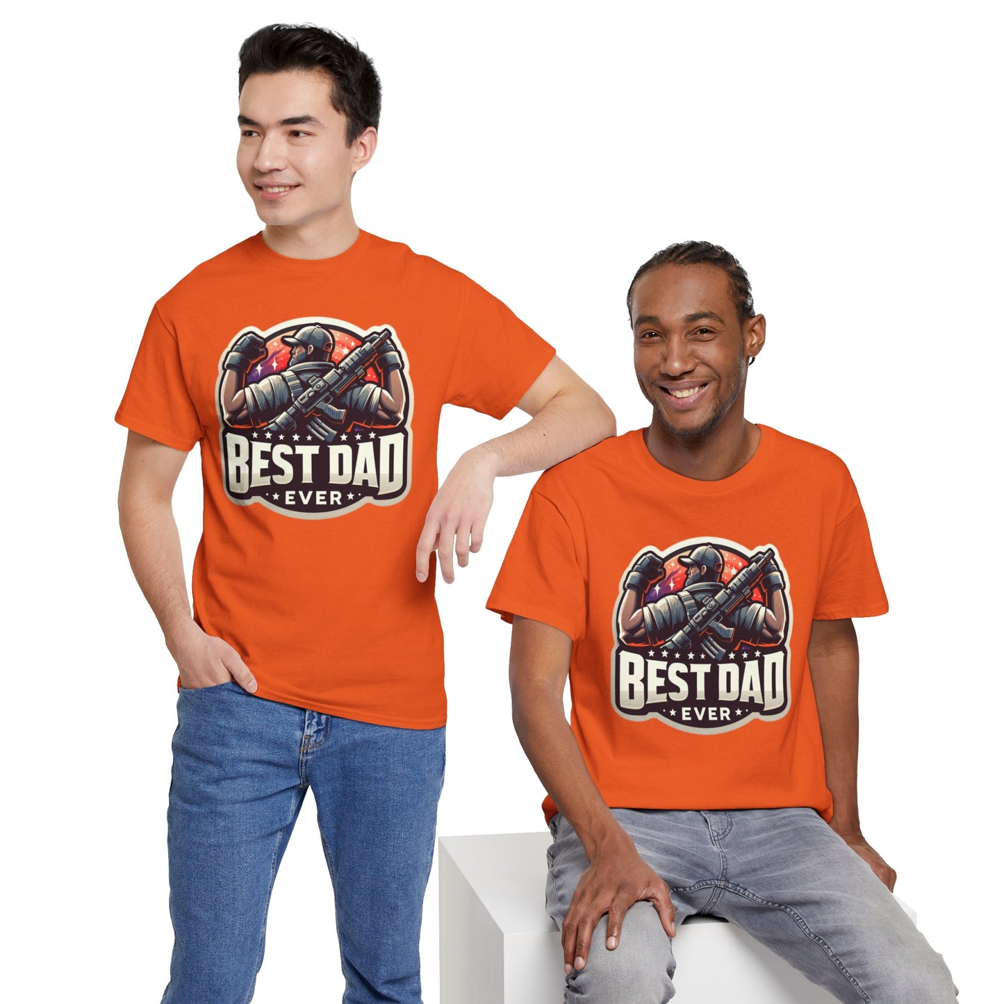 Best Dad Ever Unisex Heavy Cotton Tee