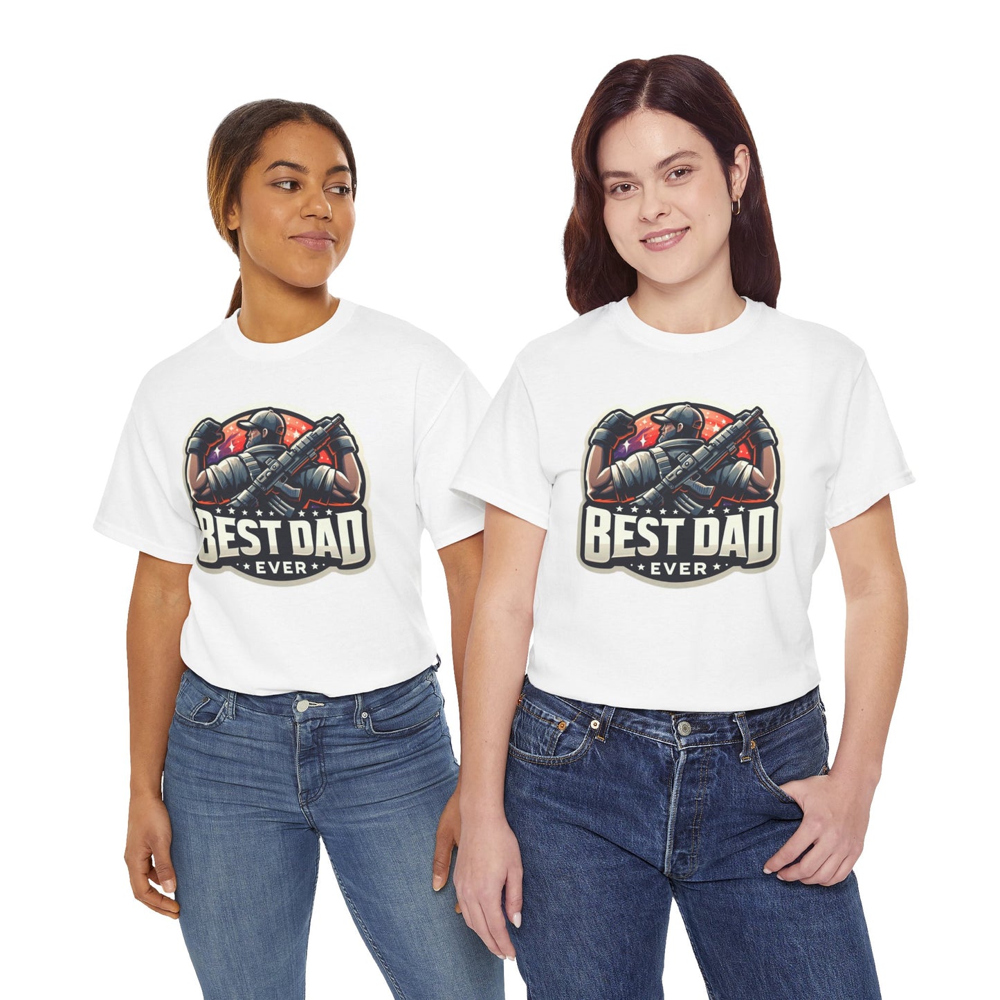 Best Dad Ever Unisex Heavy Cotton Tee