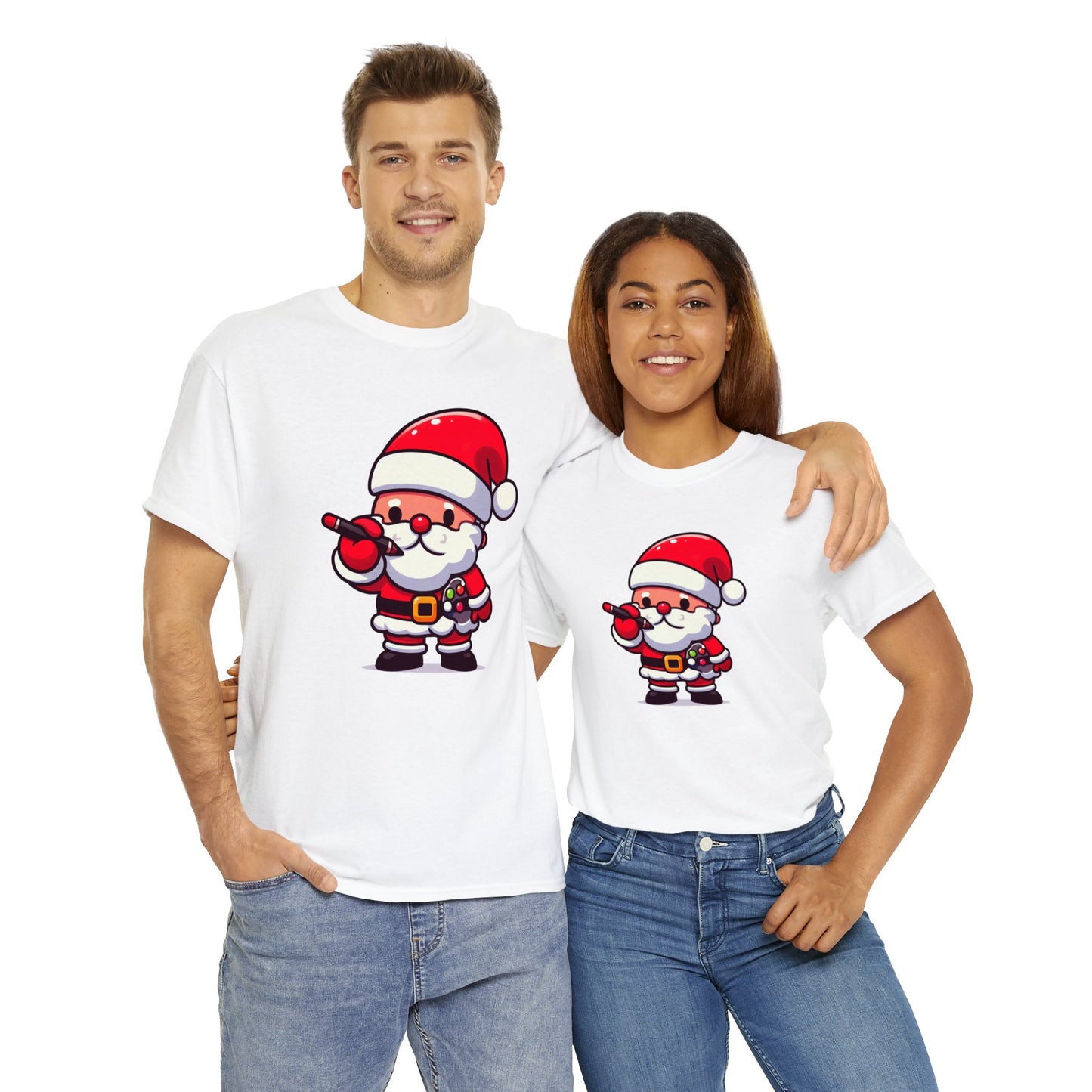 Santa Unisex Heavy Cotton Tee