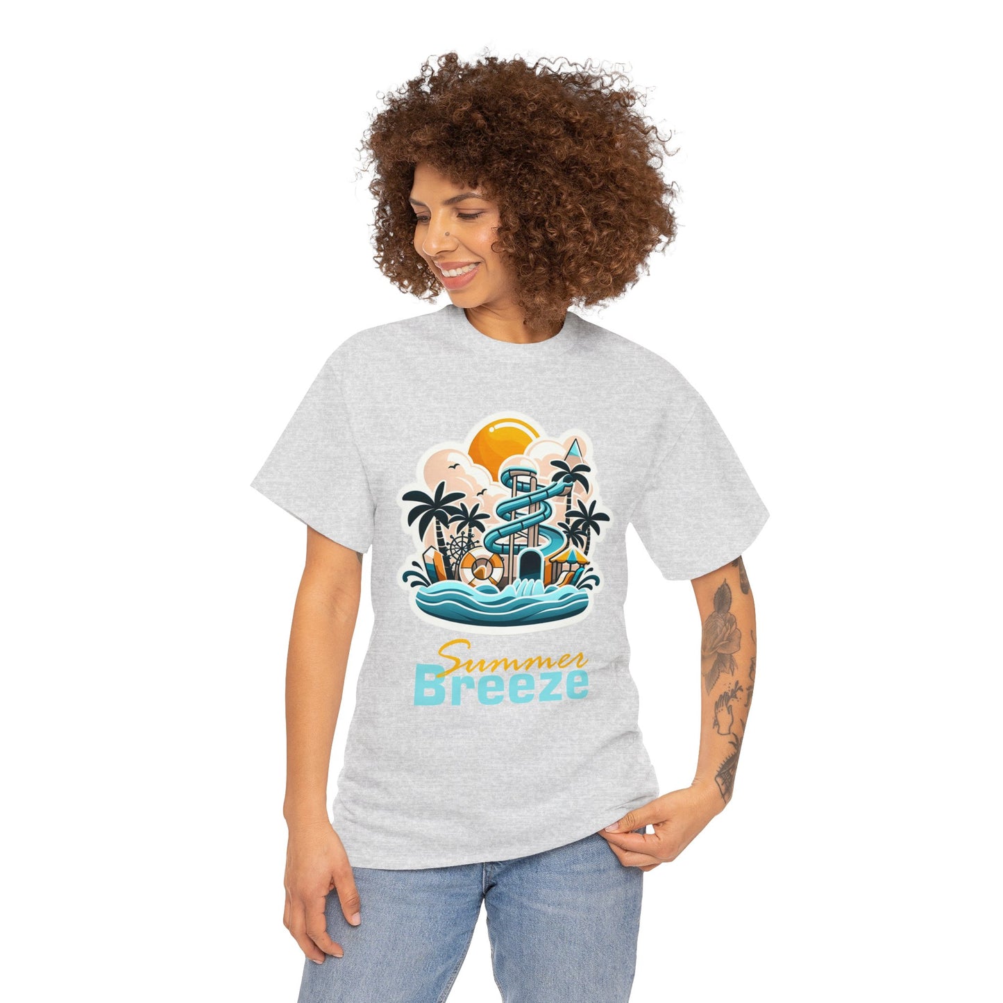 Summer Breeze Unisex Heavy Cotton Tee