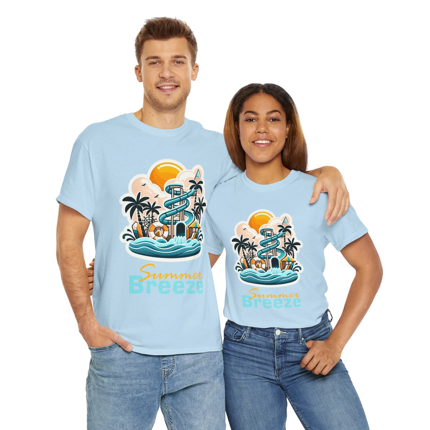 Summer Breeze Unisex Heavy Cotton Tee