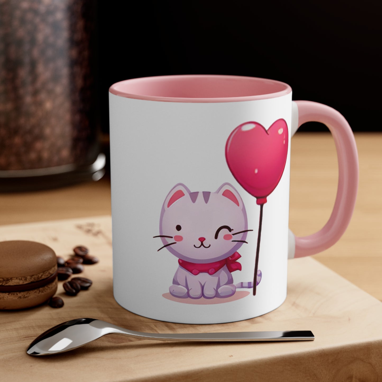 Kitten with heart Mug