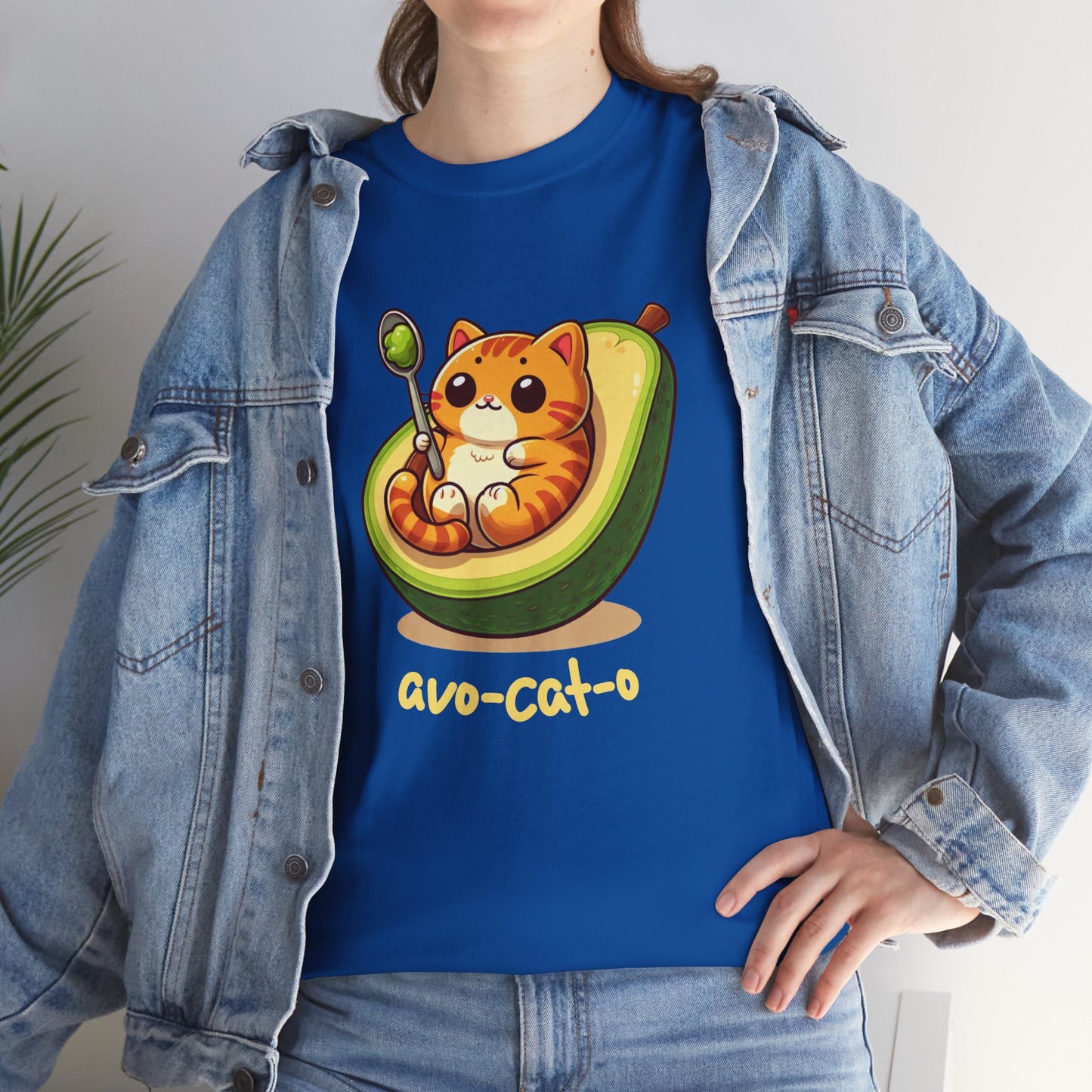 avo-cat-o Unisex Heavy Cotton Tee