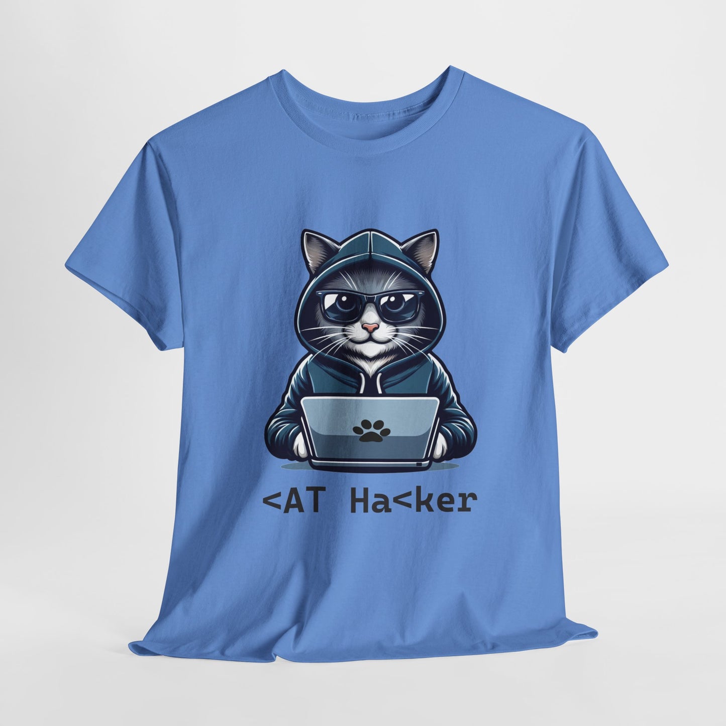 Miau Hacker Unisex Heavy Cotton Tee