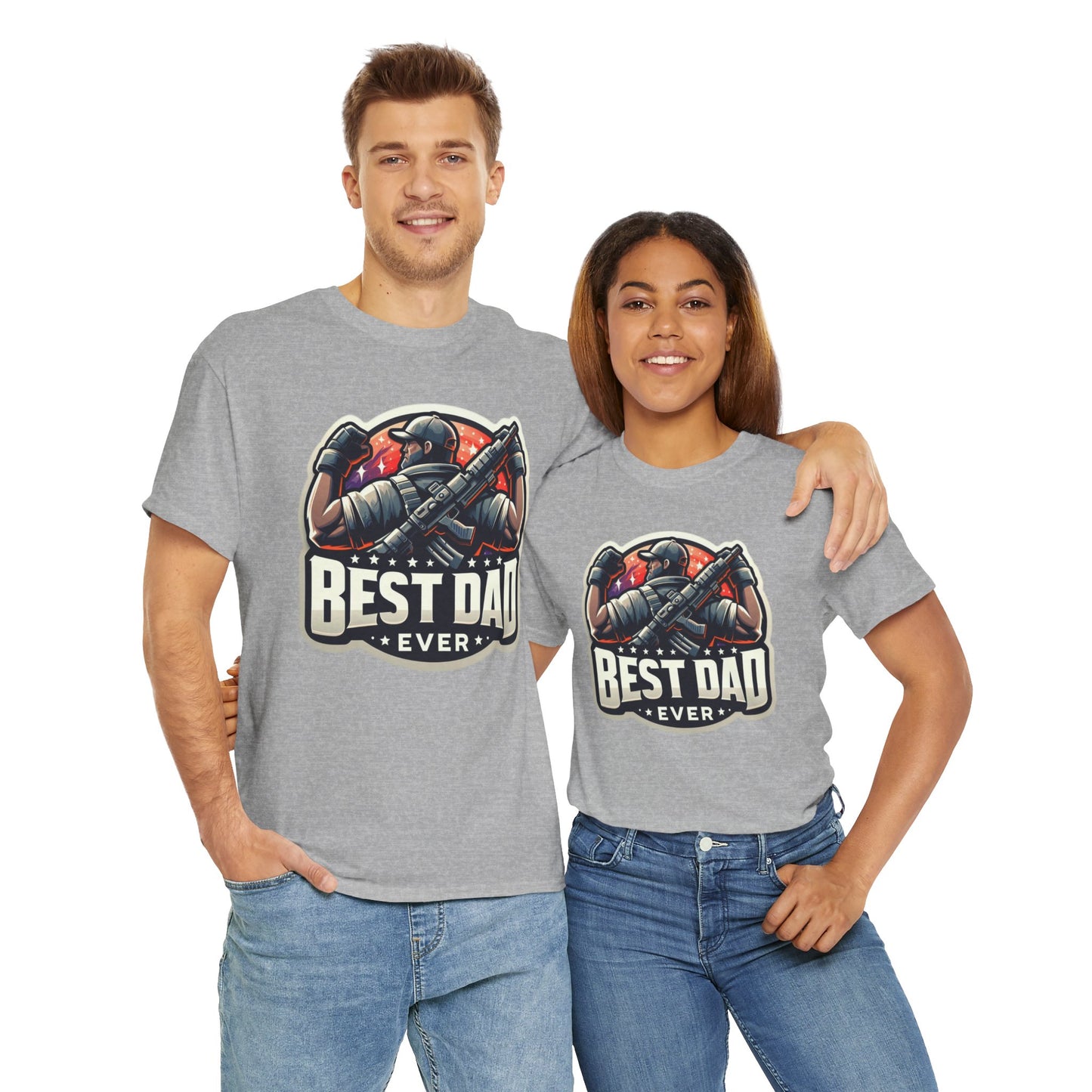 Best Dad Ever Unisex Heavy Cotton Tee