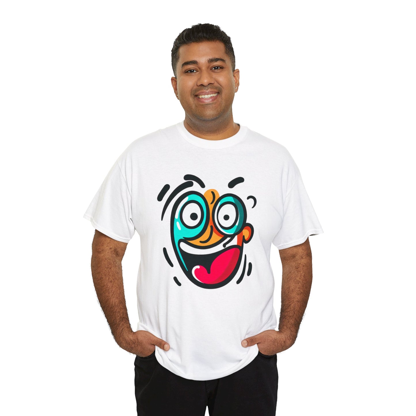 Smile Unisex Heavy Cotton Tee