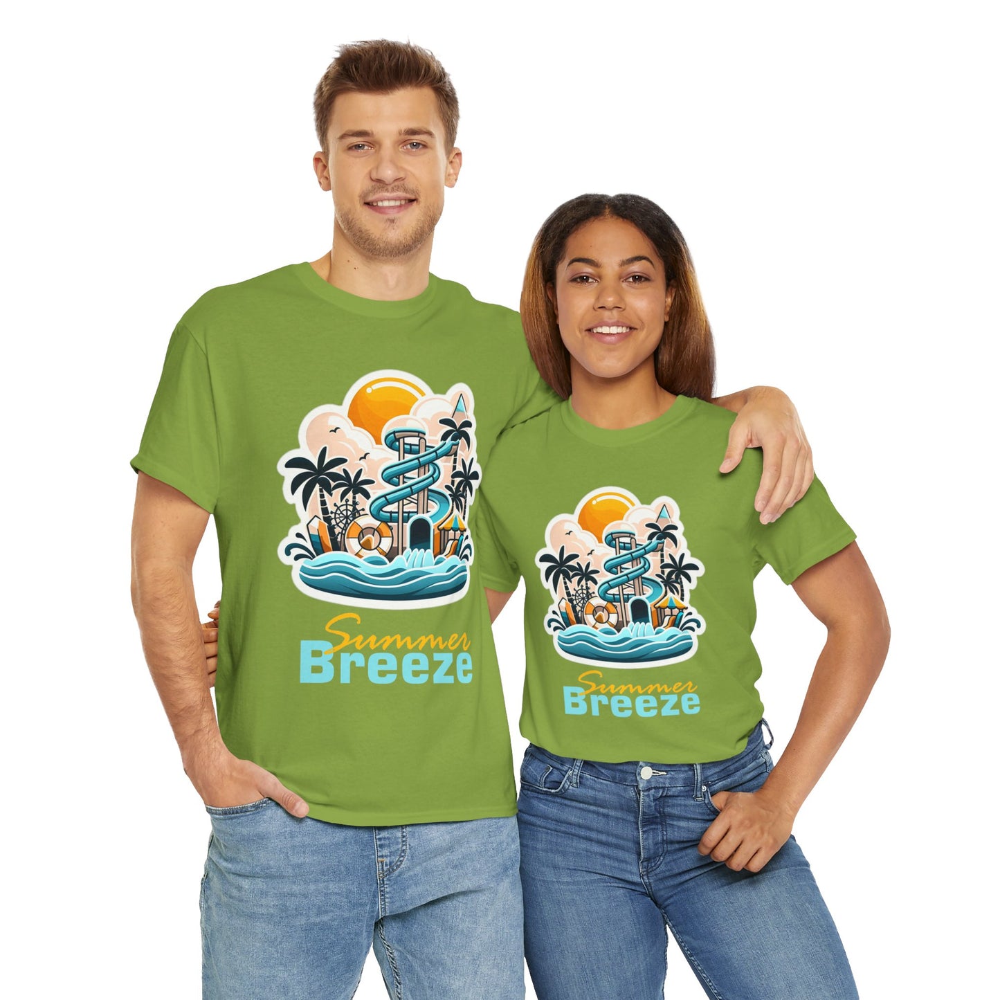 Summer Breeze Unisex Heavy Cotton Tee