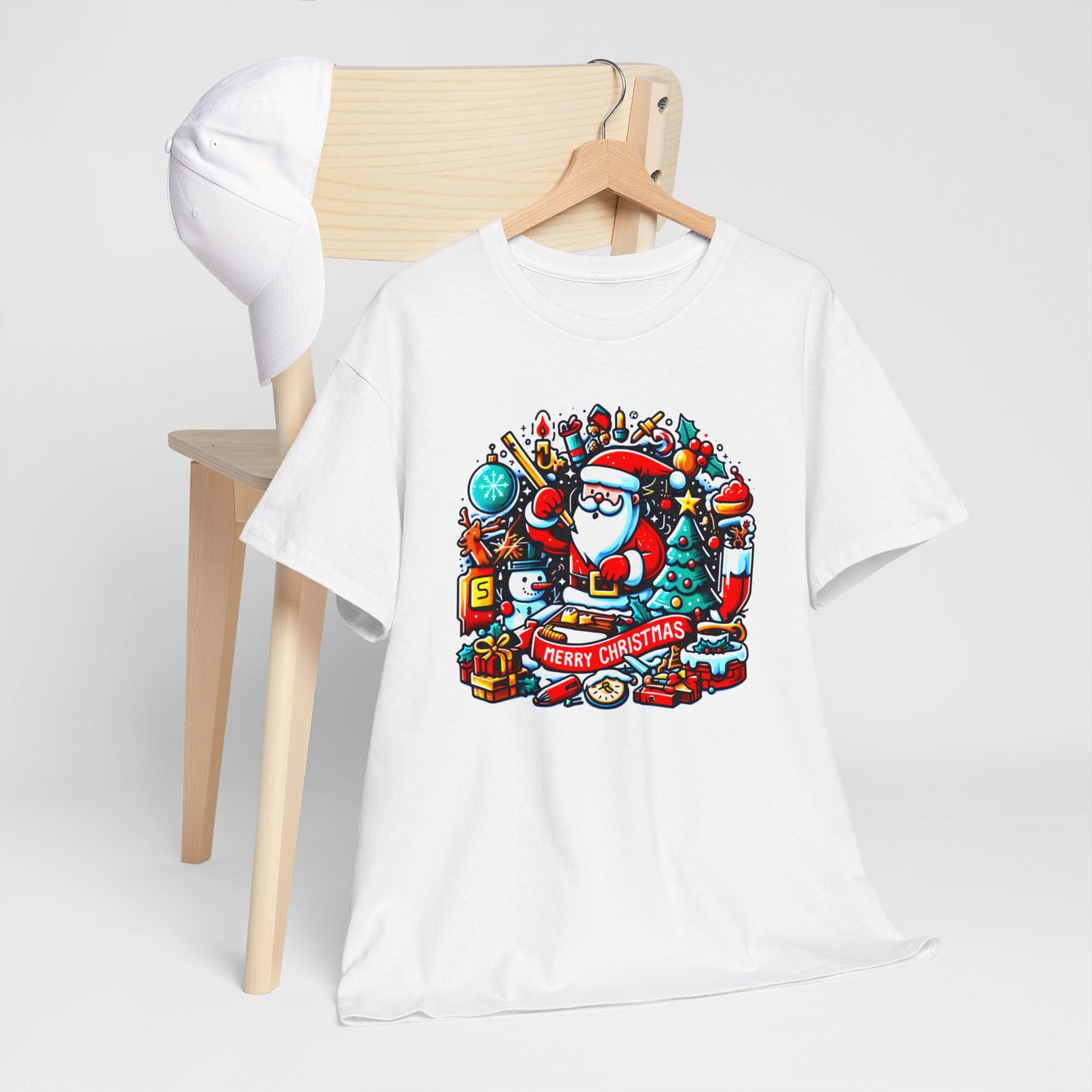 Merry Christmas 2 Unisex Heavy Cotton Tee