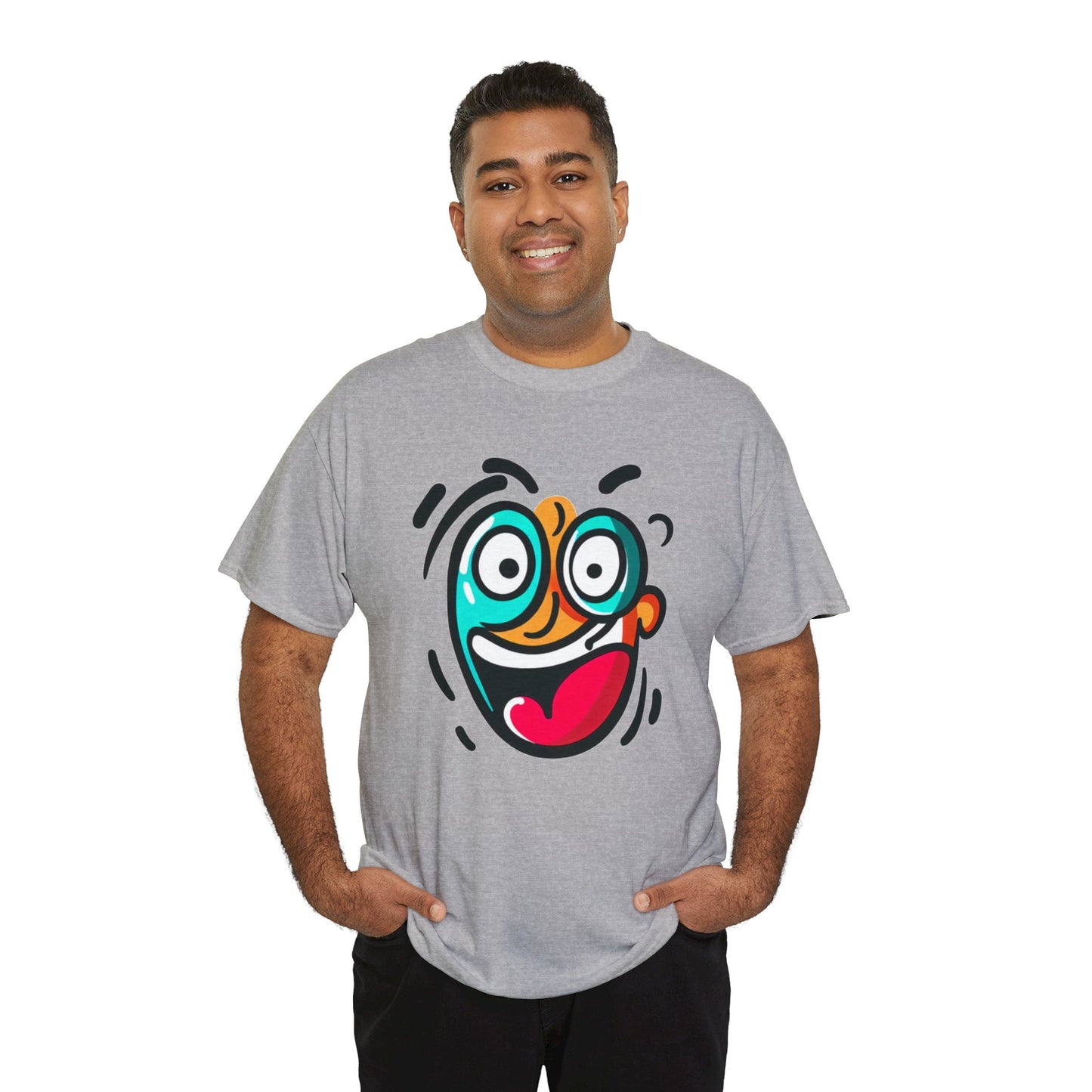 Smile Unisex Heavy Cotton Tee