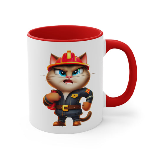 Miau Firefighter Mug