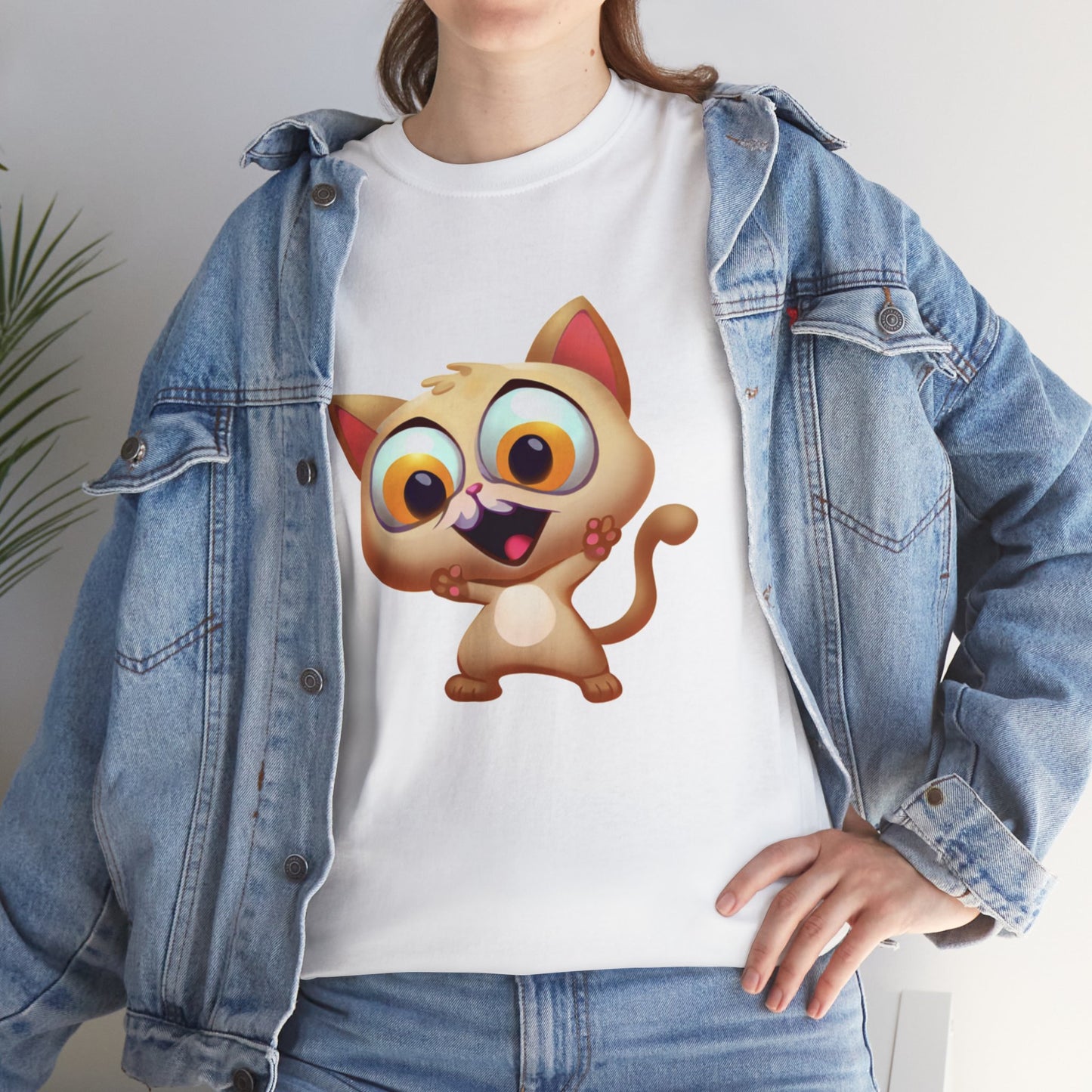 Miau Unisex Heavy Cotton Tee