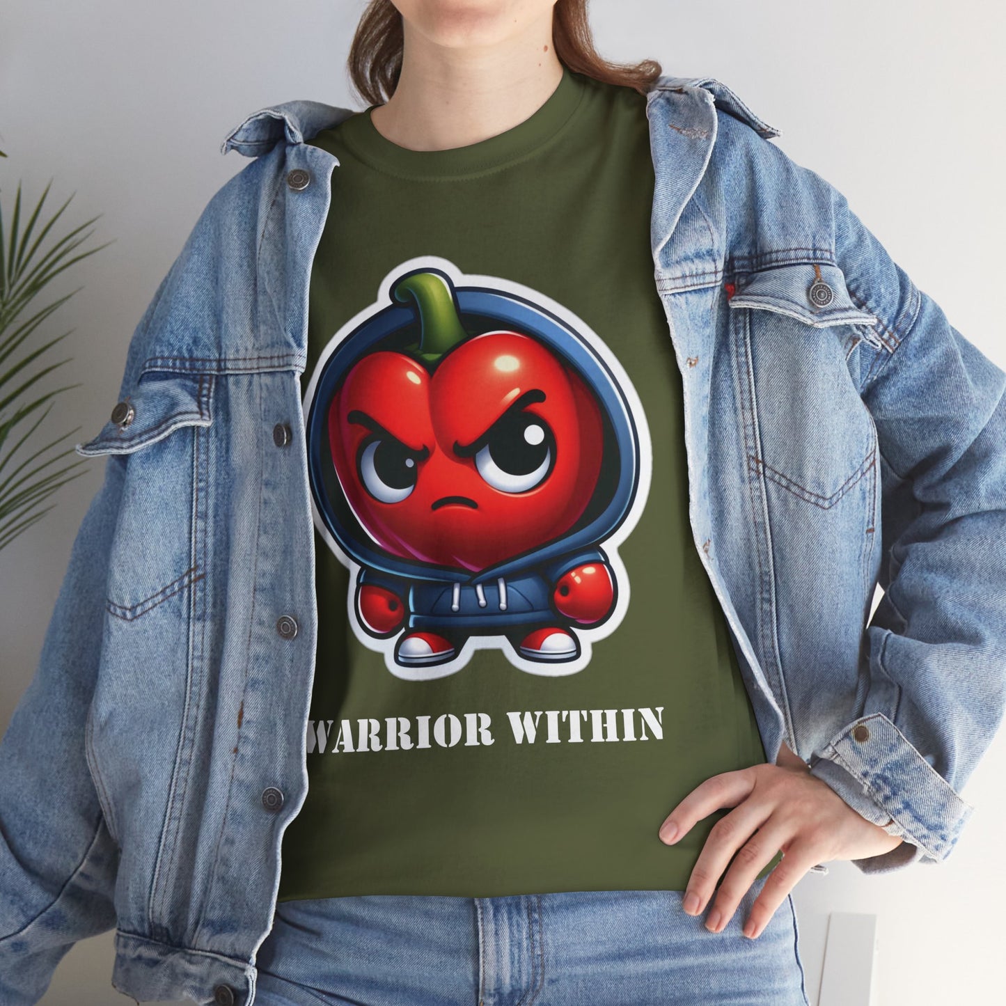 Warrior within Unisex Heavy Cotton Tee