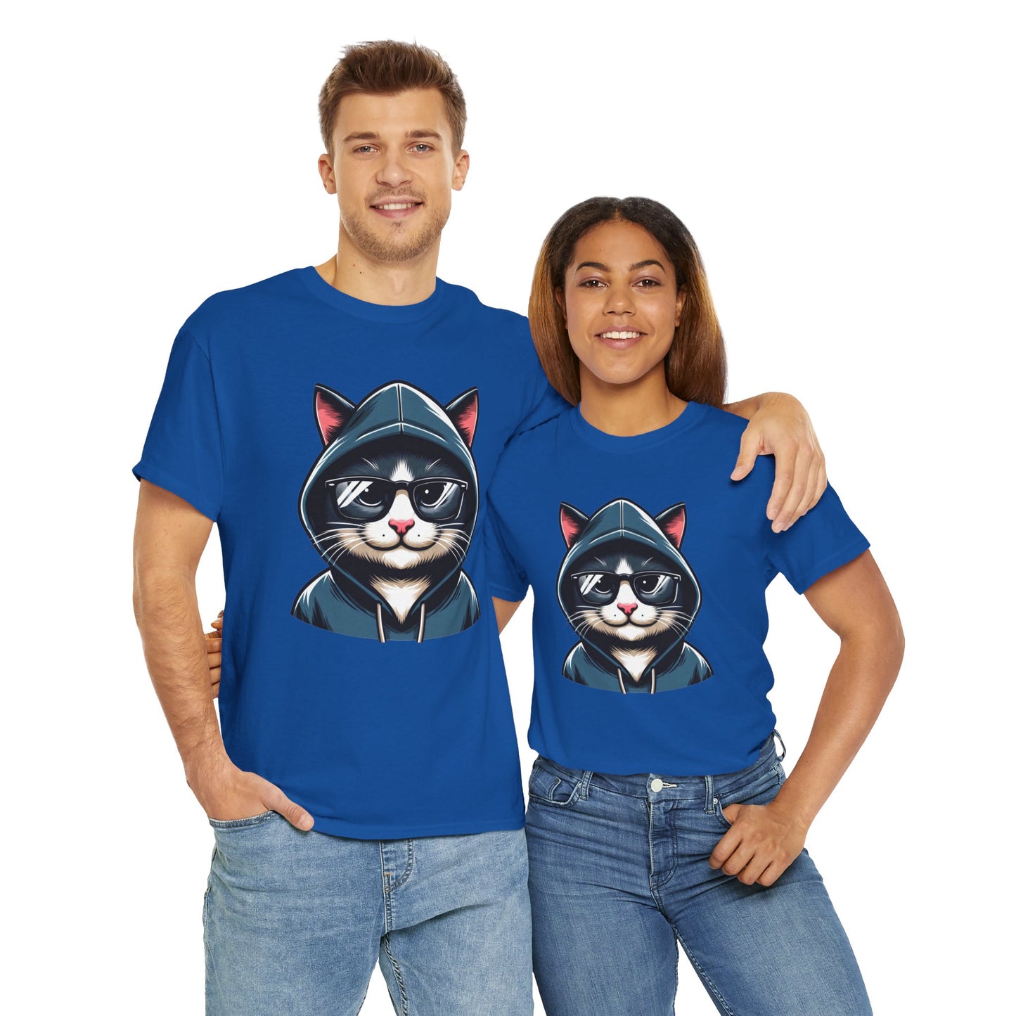 Miau hoodie 3 Unisex Heavy Cotton Tee