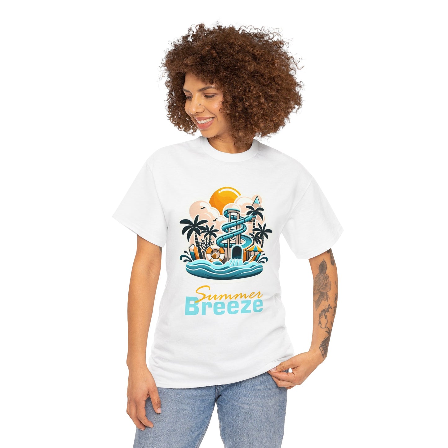 Summer Breeze Unisex Heavy Cotton Tee