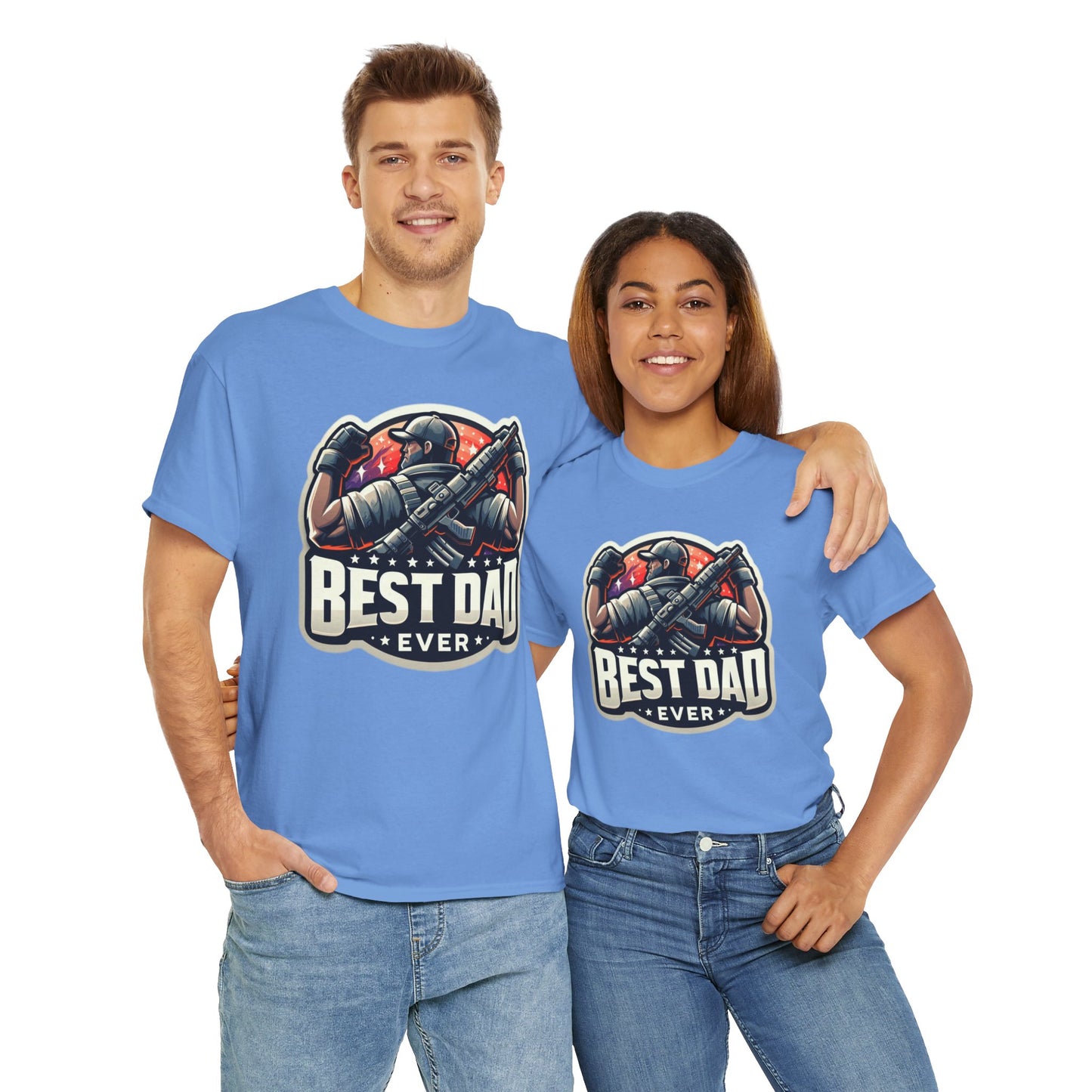 Best Dad Ever Unisex Heavy Cotton Tee