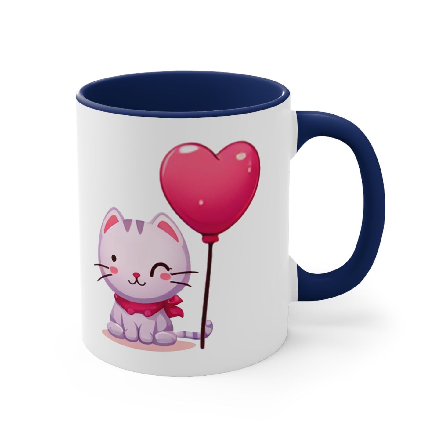 Kitten with heart Mug