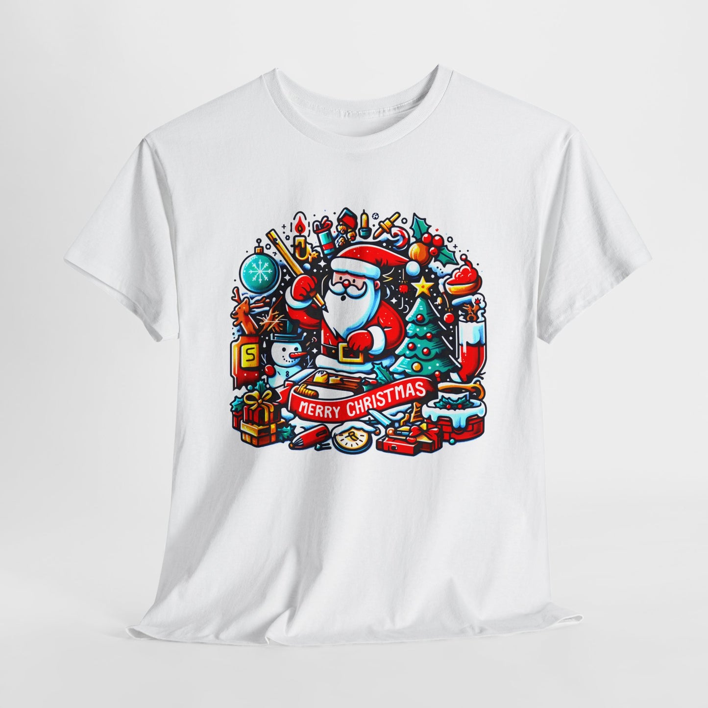 Merry Christmas 2 Unisex Heavy Cotton Tee