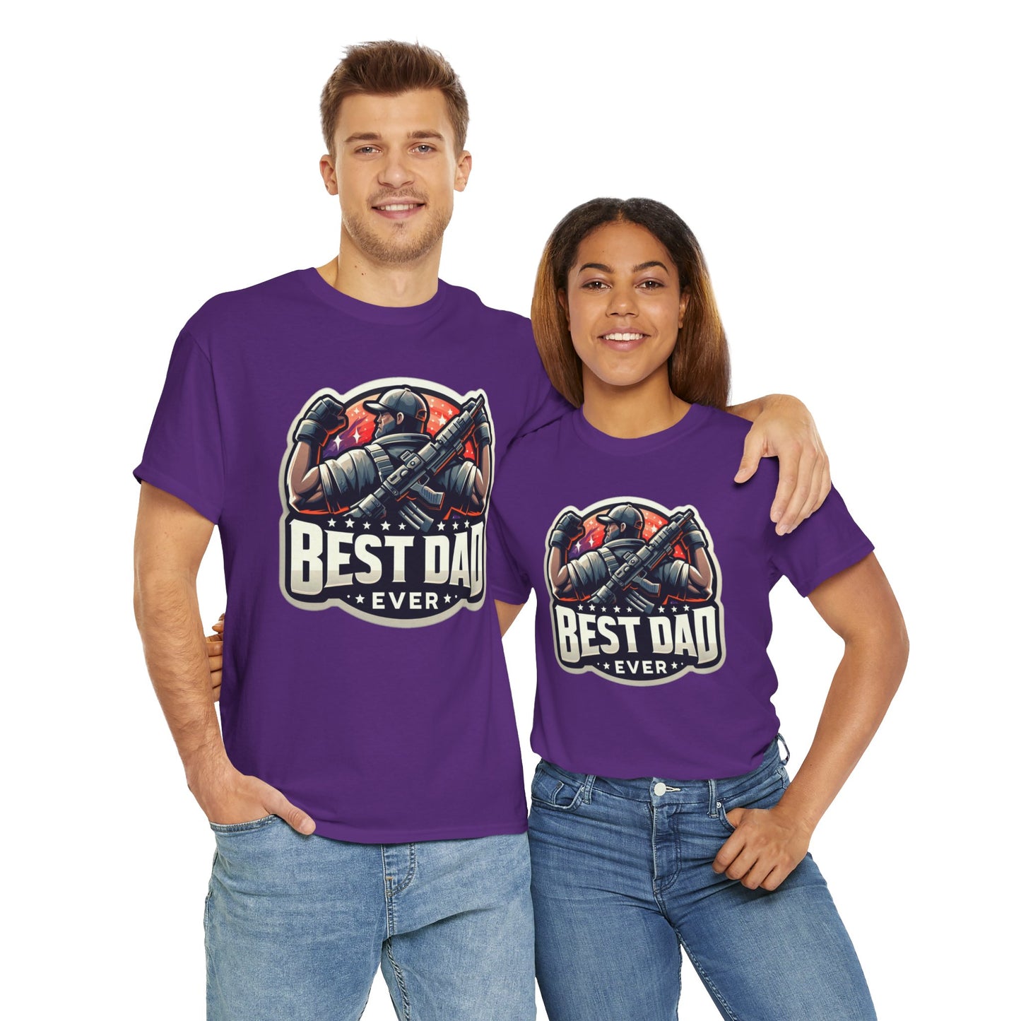 Best Dad Ever Unisex Heavy Cotton Tee