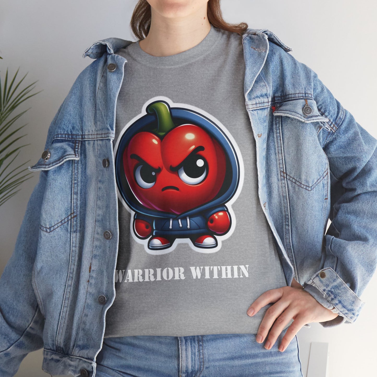 Warrior within Unisex Heavy Cotton Tee