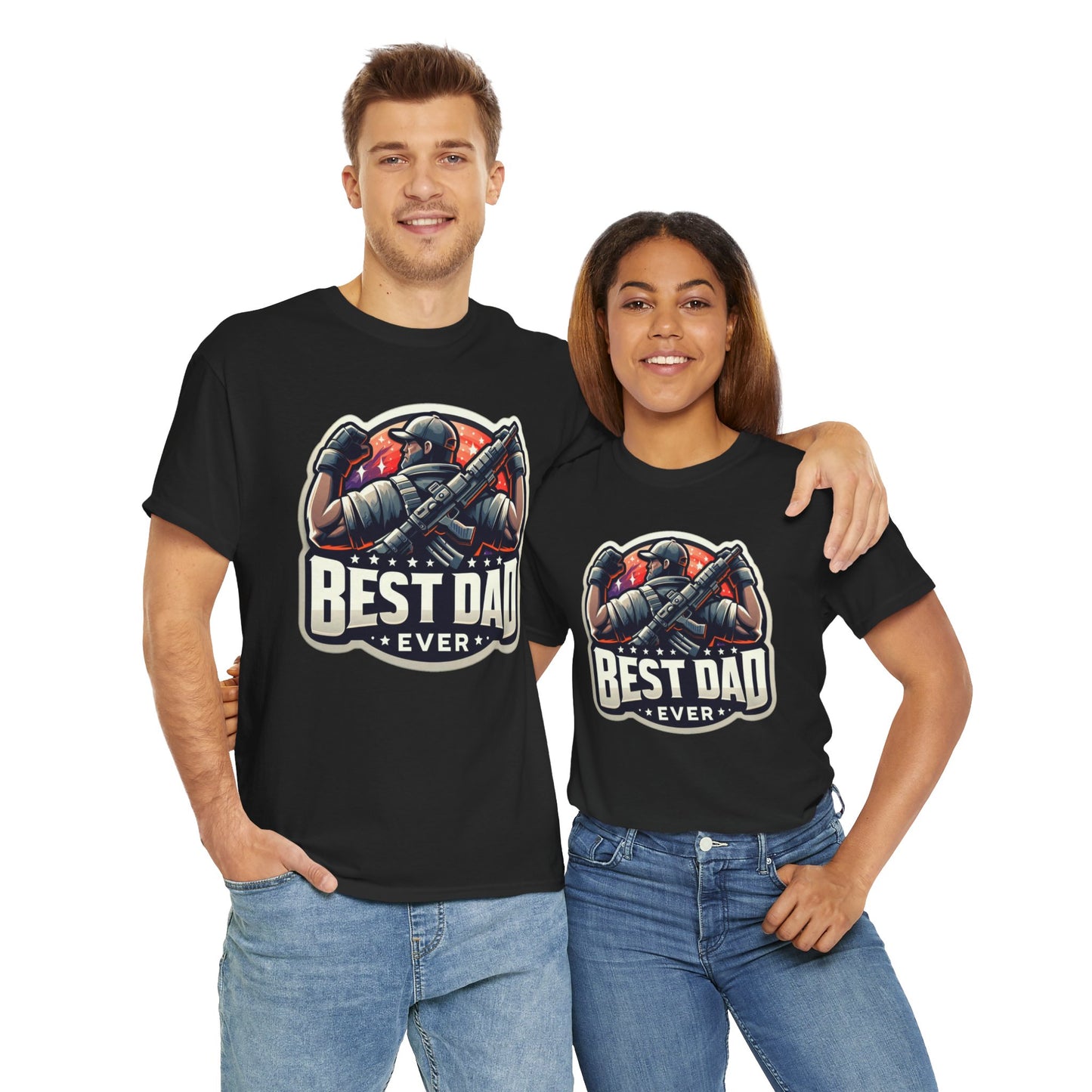 Best Dad Ever Unisex Heavy Cotton Tee