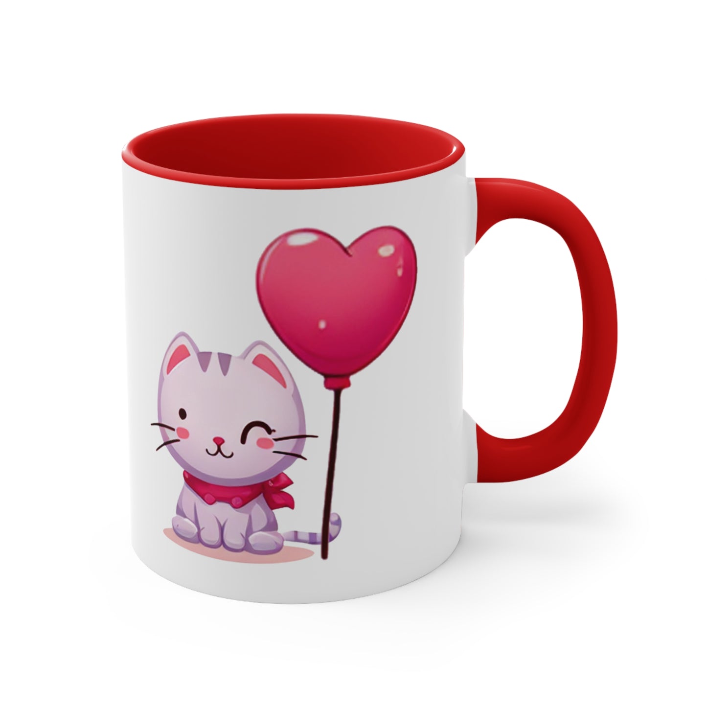 Kitten with heart Mug