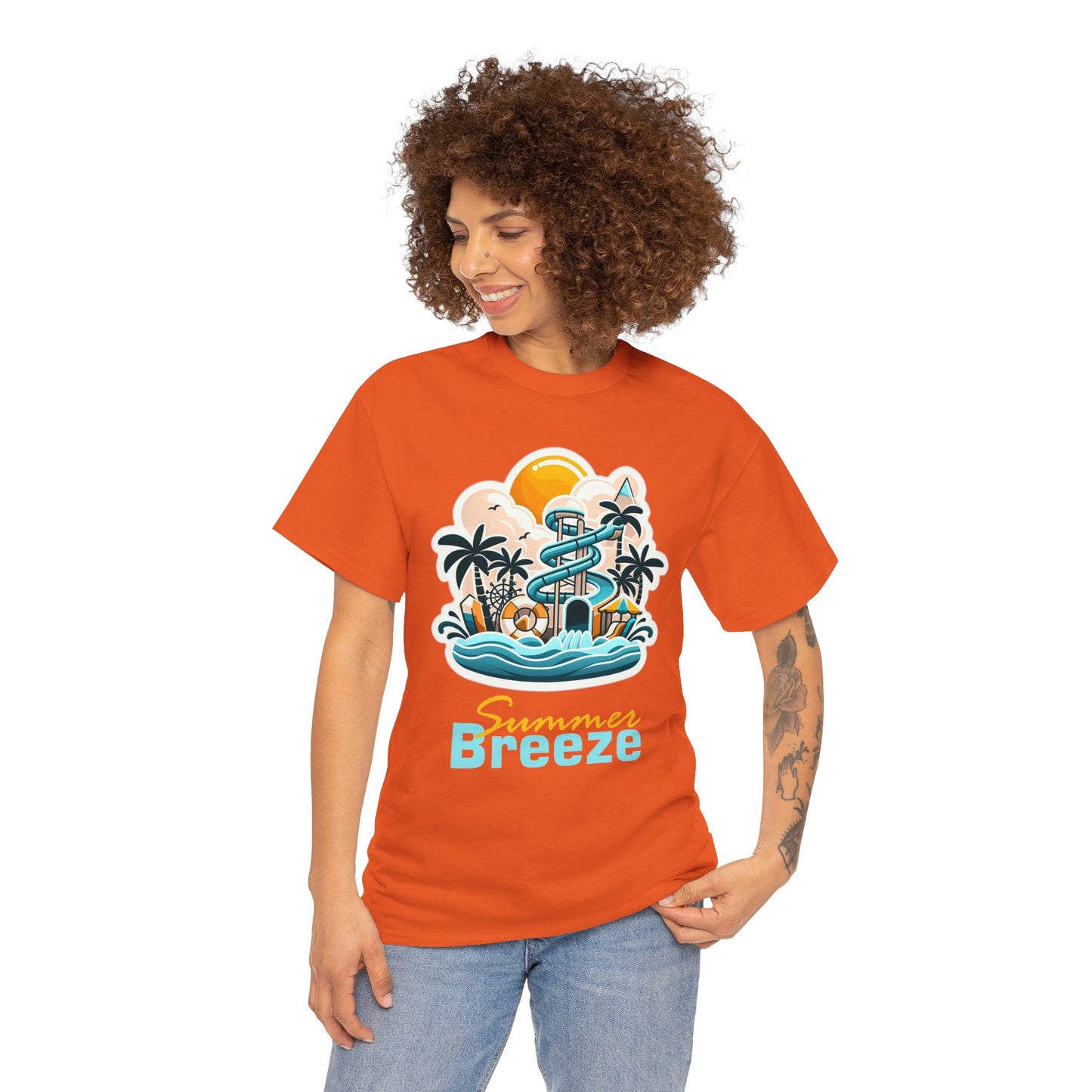 Summer Breeze Unisex Heavy Cotton Tee