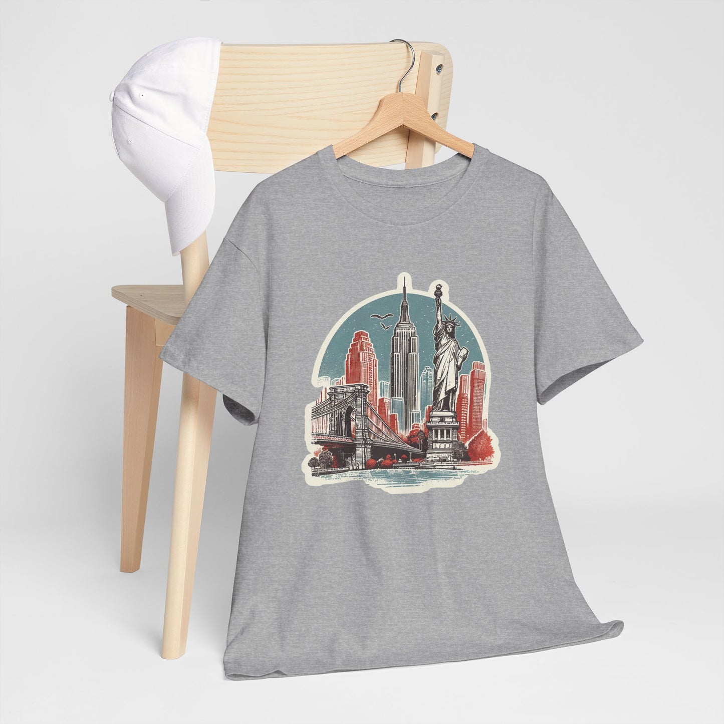 Statue of Liberty Unisex Heavy Cotton Tee