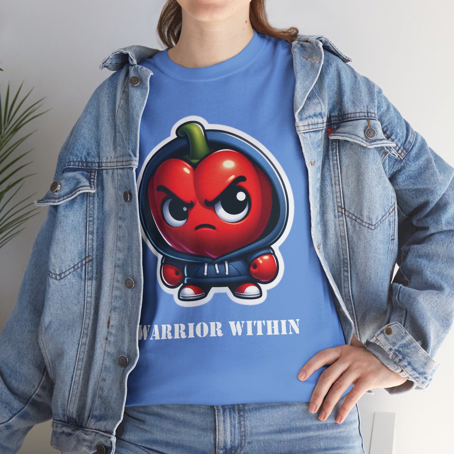 Warrior within Unisex Heavy Cotton Tee