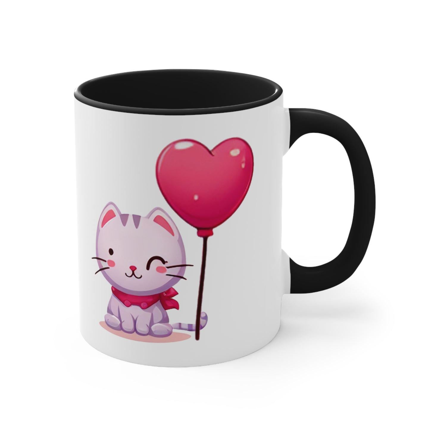 Kitten with heart Mug