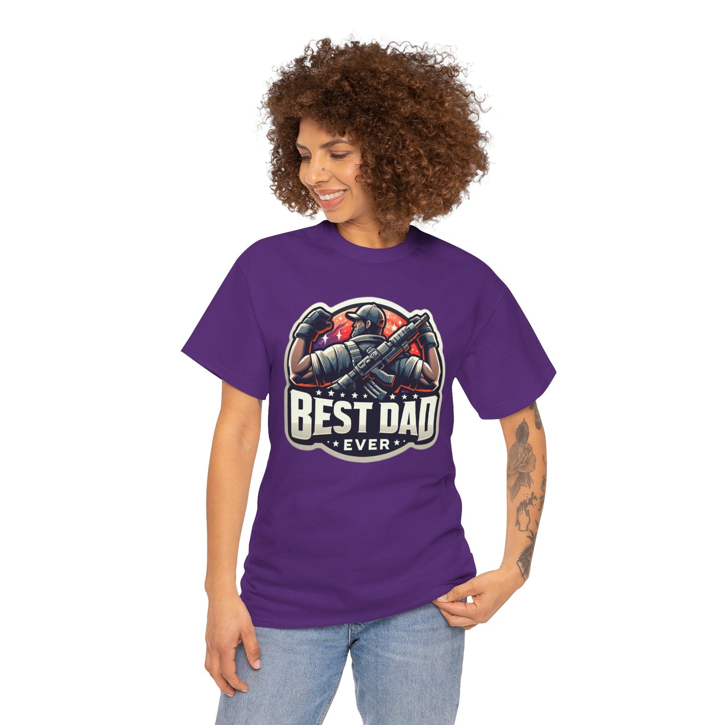 Best Dad Ever Unisex Heavy Cotton Tee