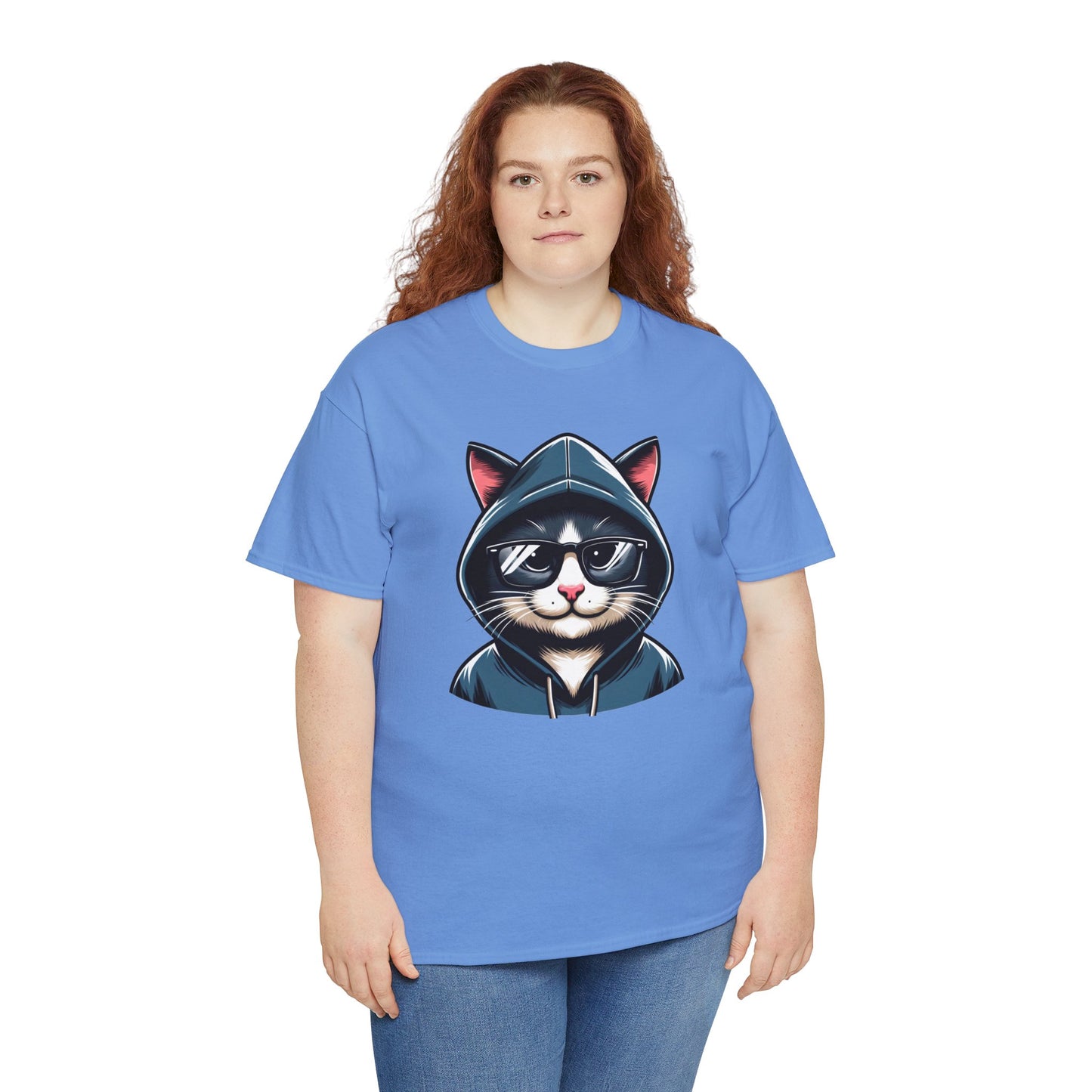 Miau hoodie 3 Unisex Heavy Cotton Tee