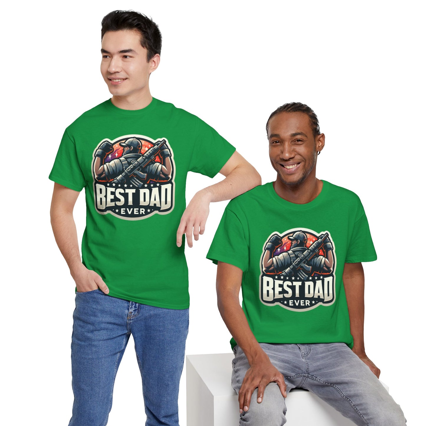 Best Dad Ever Unisex Heavy Cotton Tee