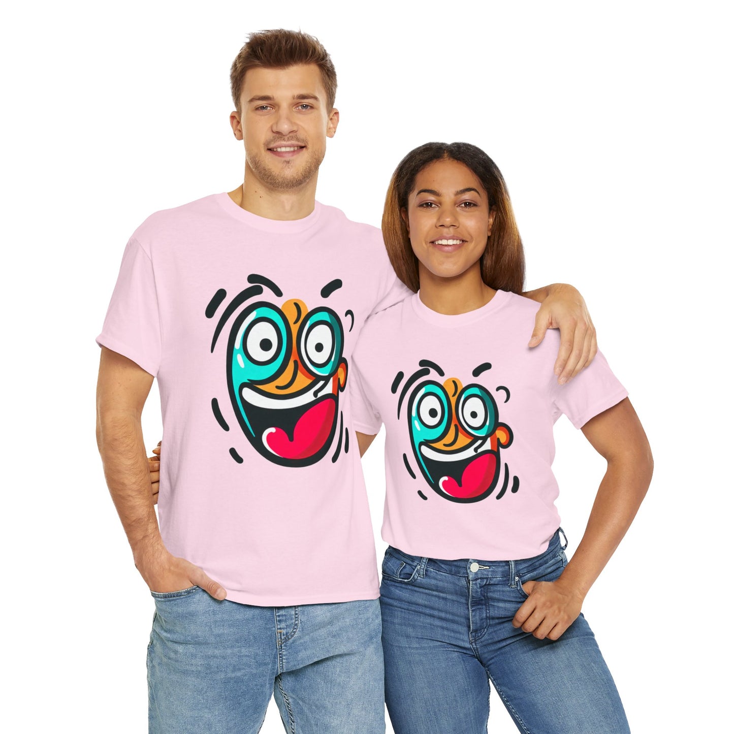 Smile Unisex Heavy Cotton Tee